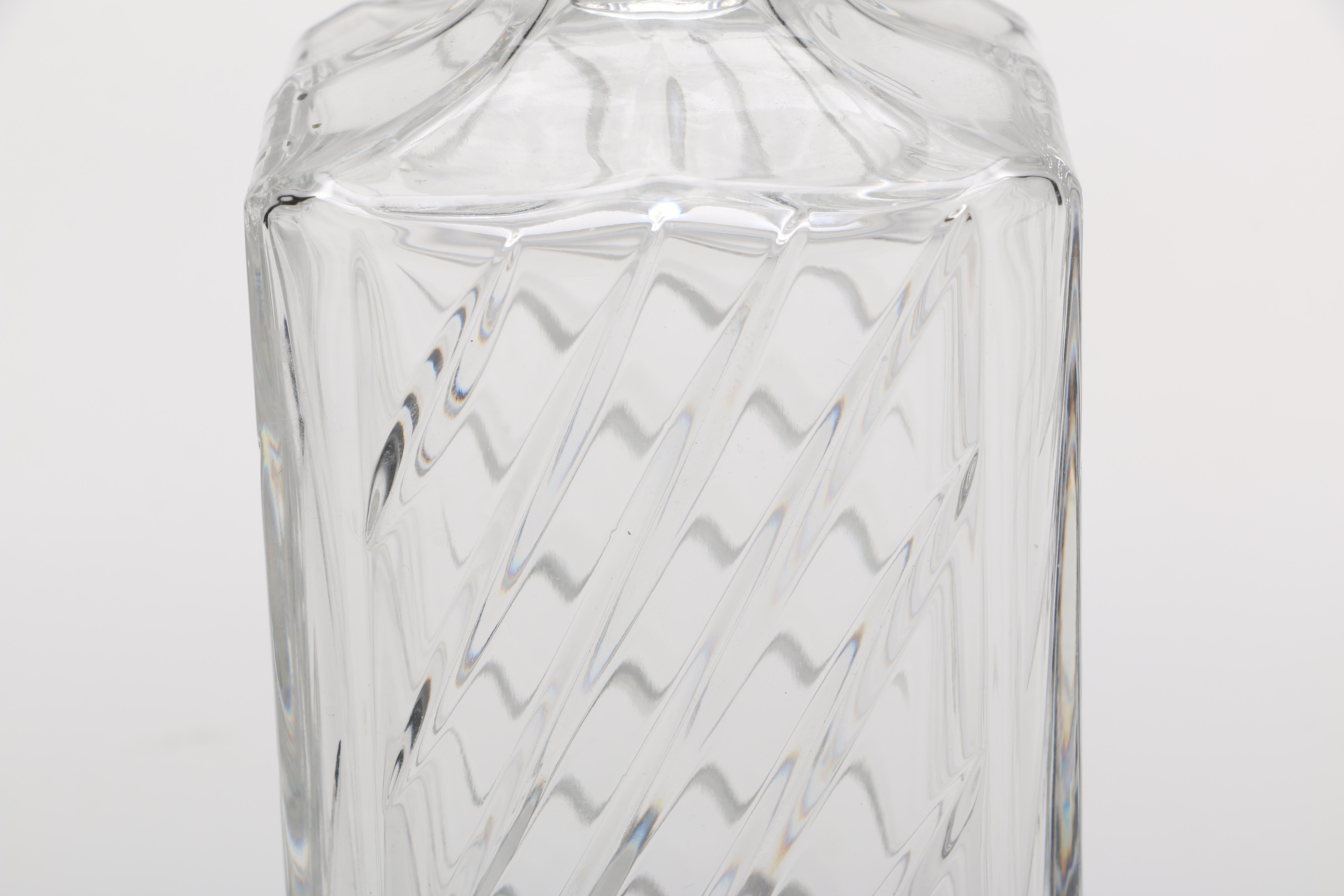 Crystal Decanter With Stopper