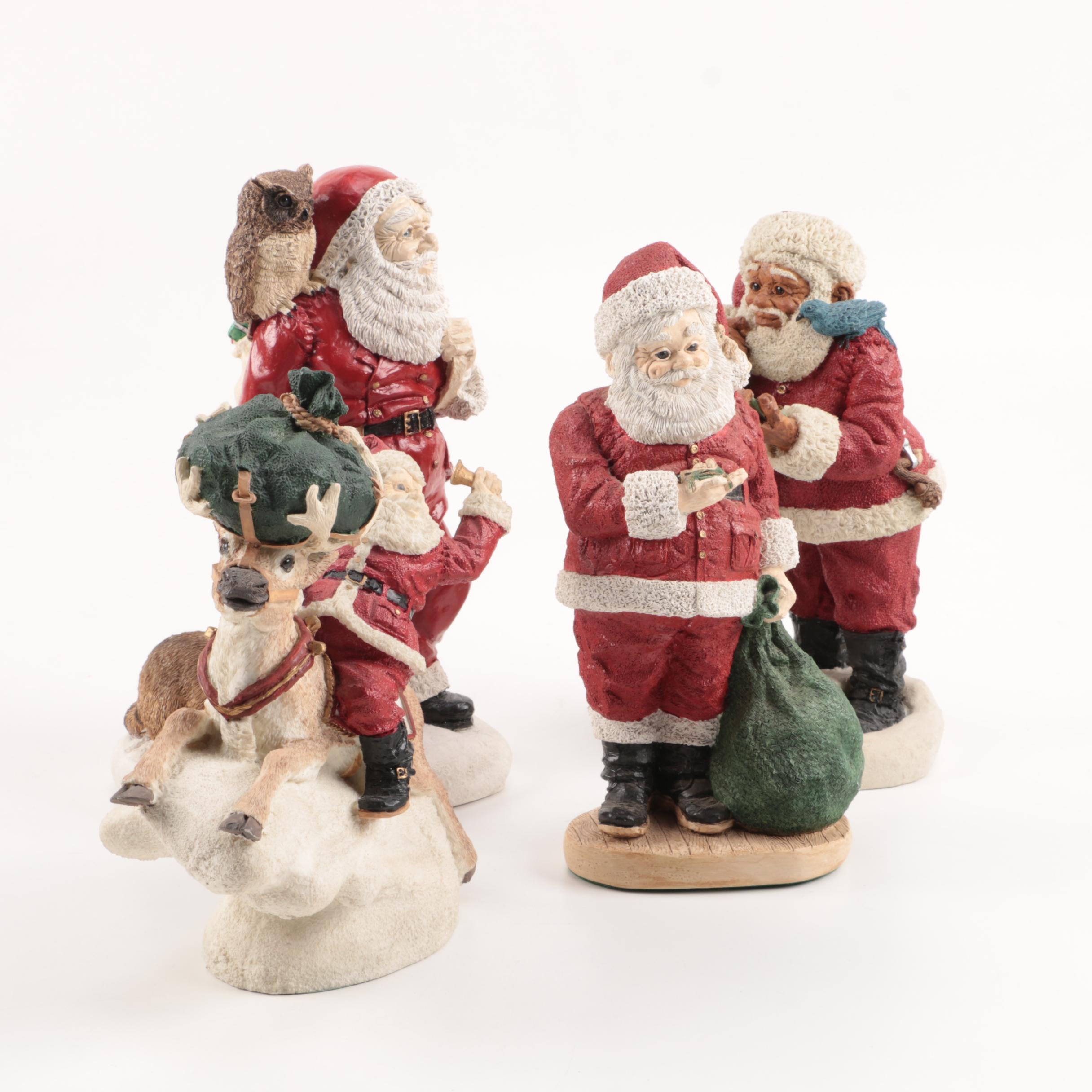 The Legend of Santa Clause Limited Edition figurines