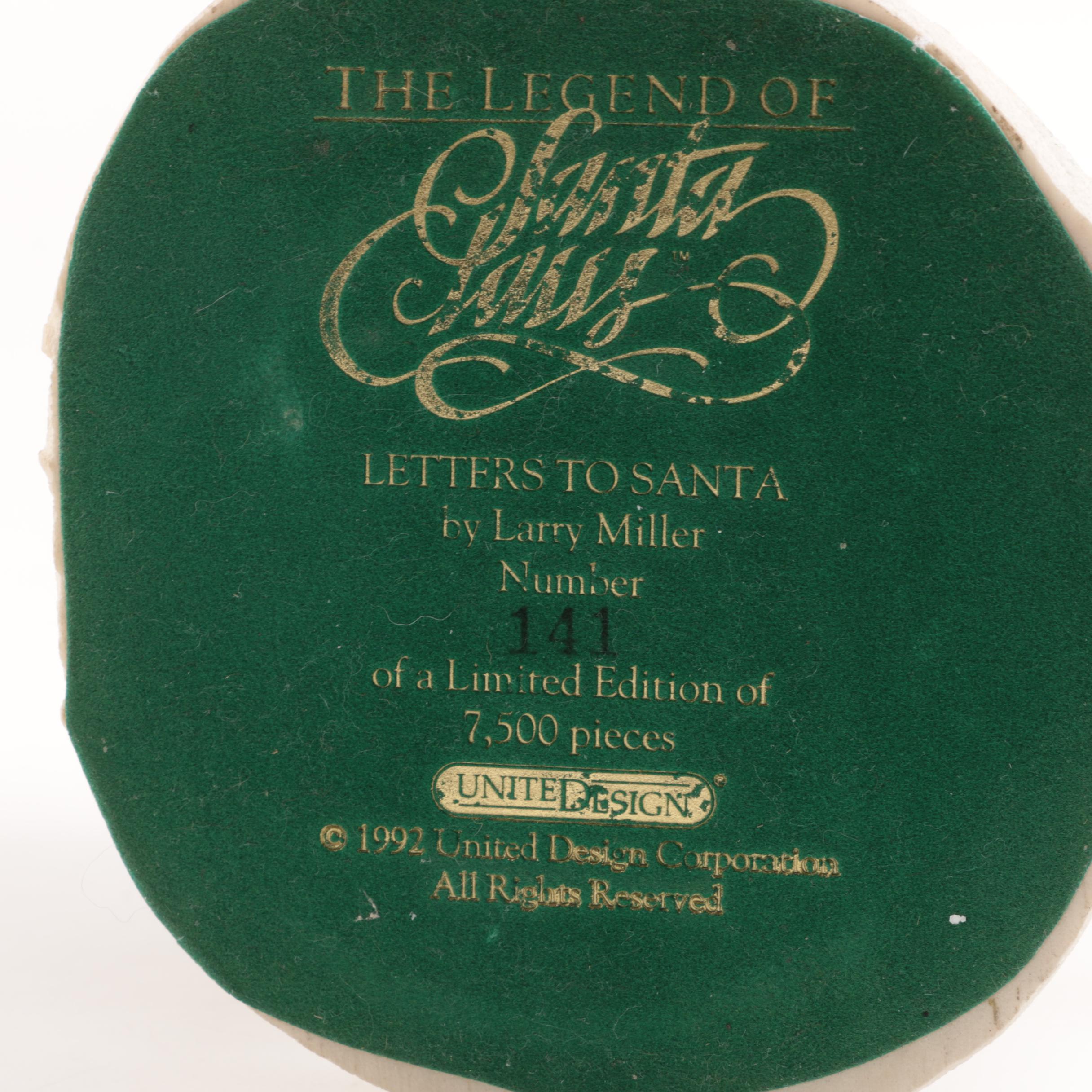 The Legend of Santa Clause Limited Edition figurines