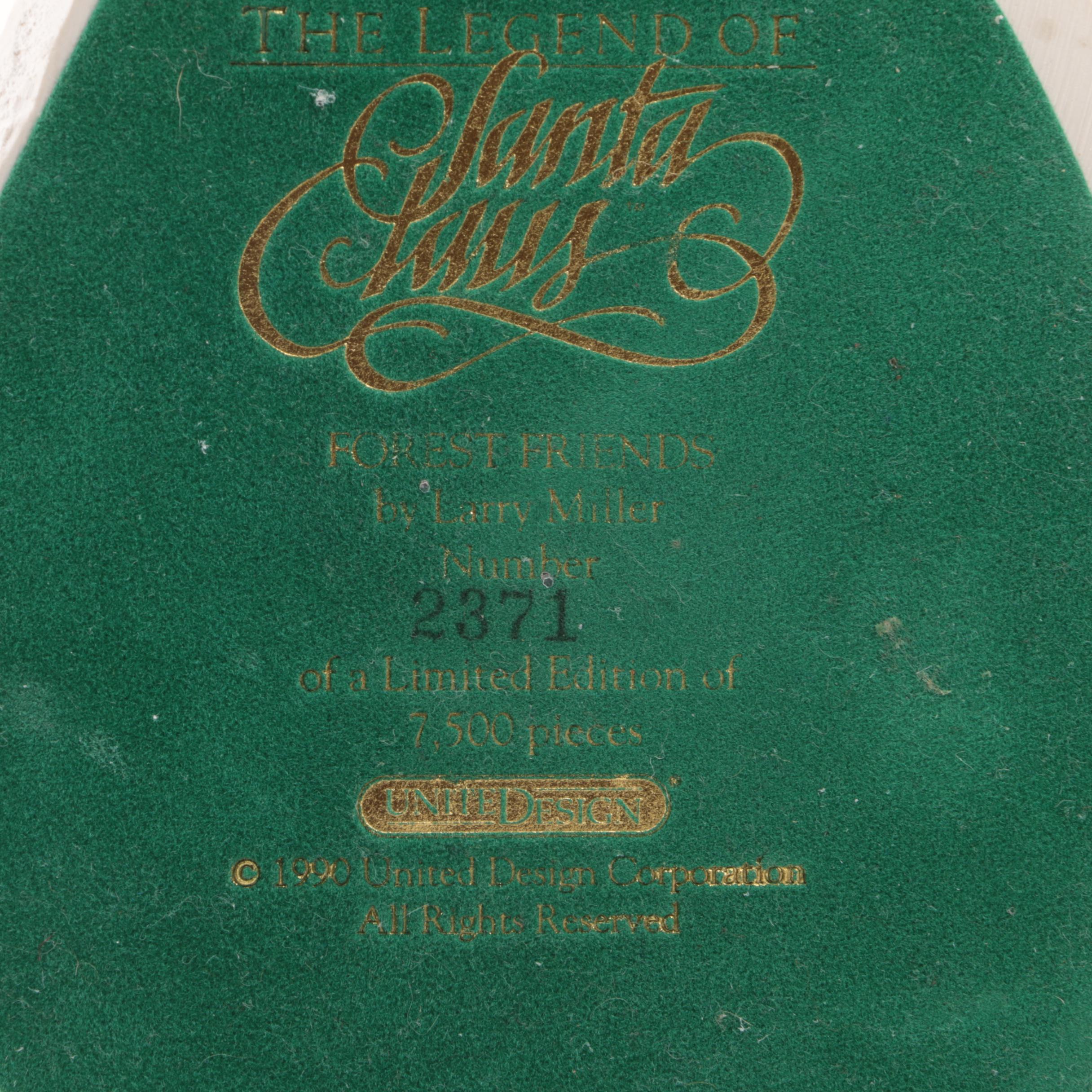 The Legend of Santa Clause Limited Edition figurines