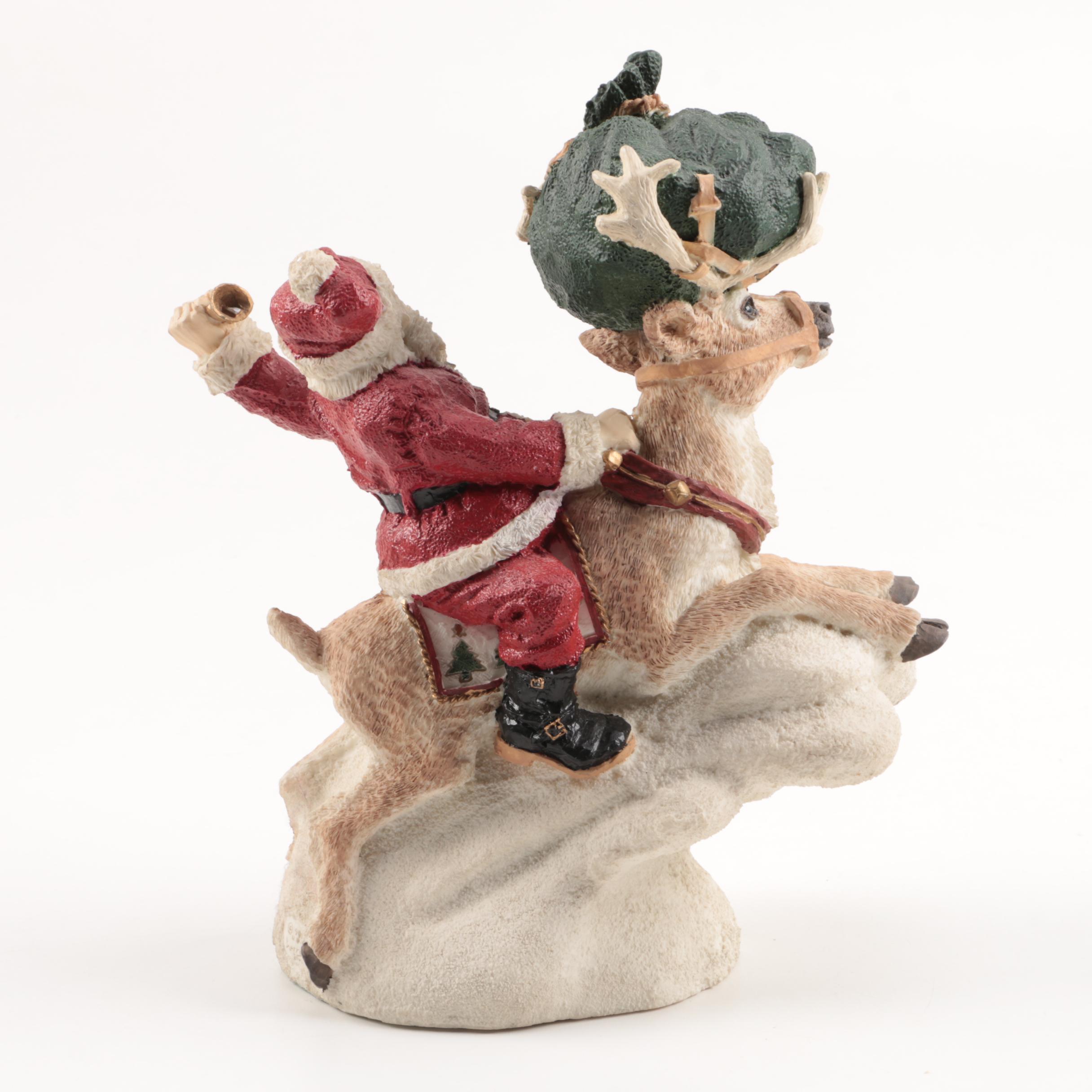 The Legend of Santa Clause Limited Edition figurines