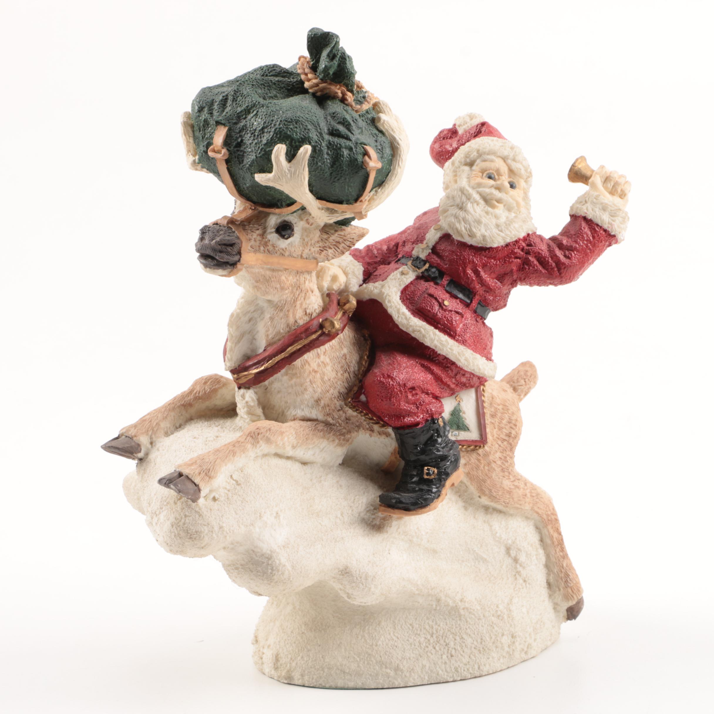 The Legend of Santa Clause Limited Edition figurines