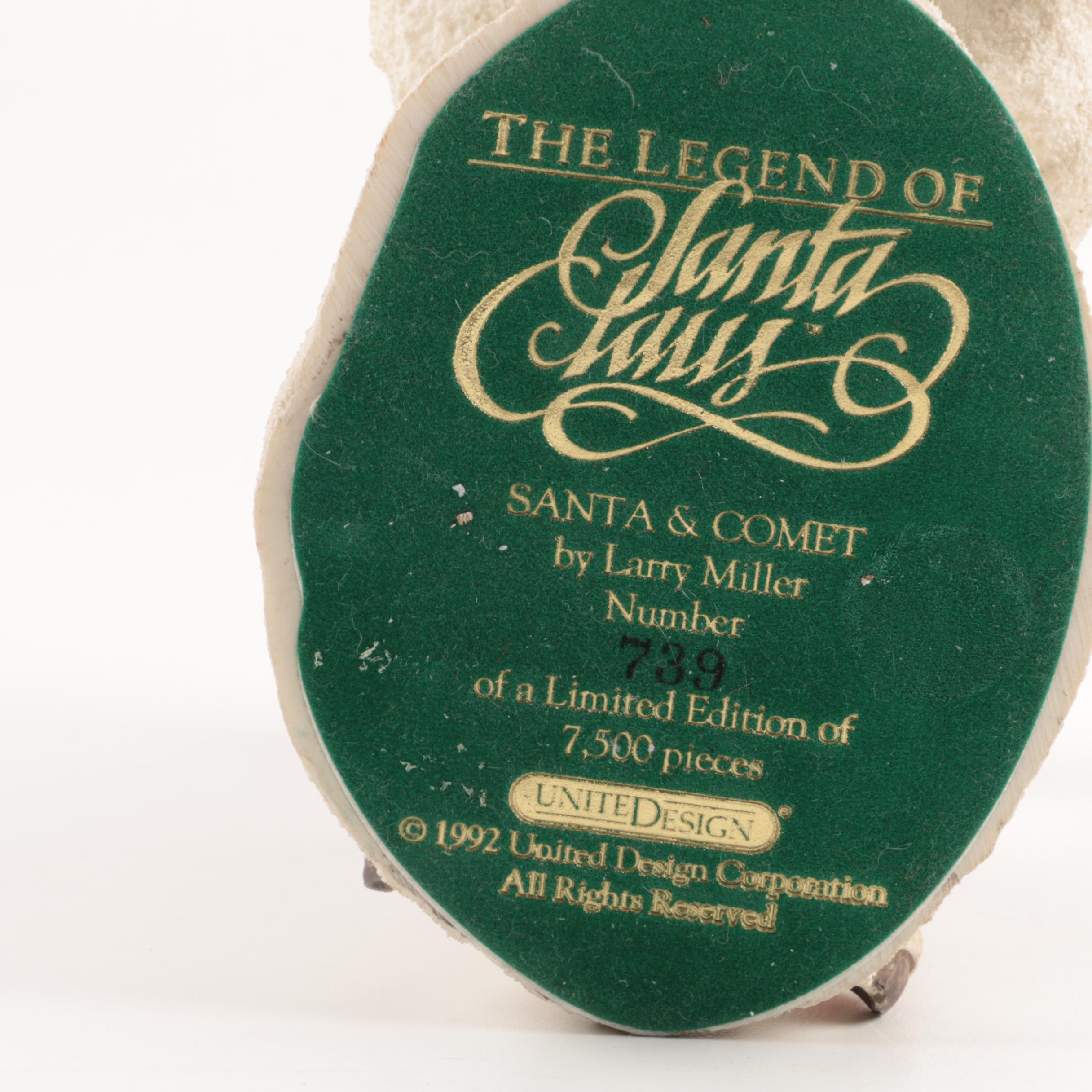 The Legend of Santa Clause Limited Edition figurines