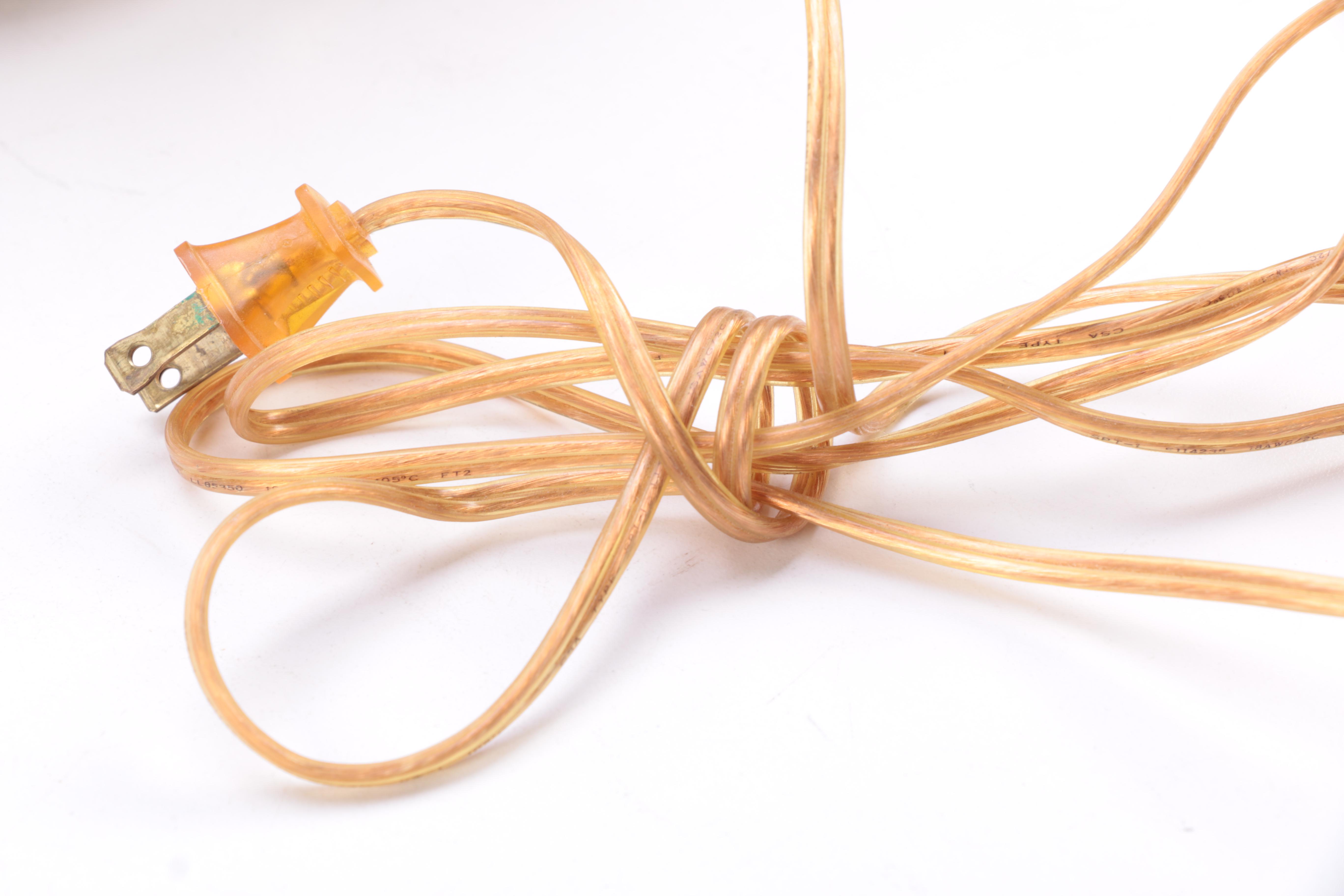 Frederick Cooper Ceramic and Brass Table Lamp