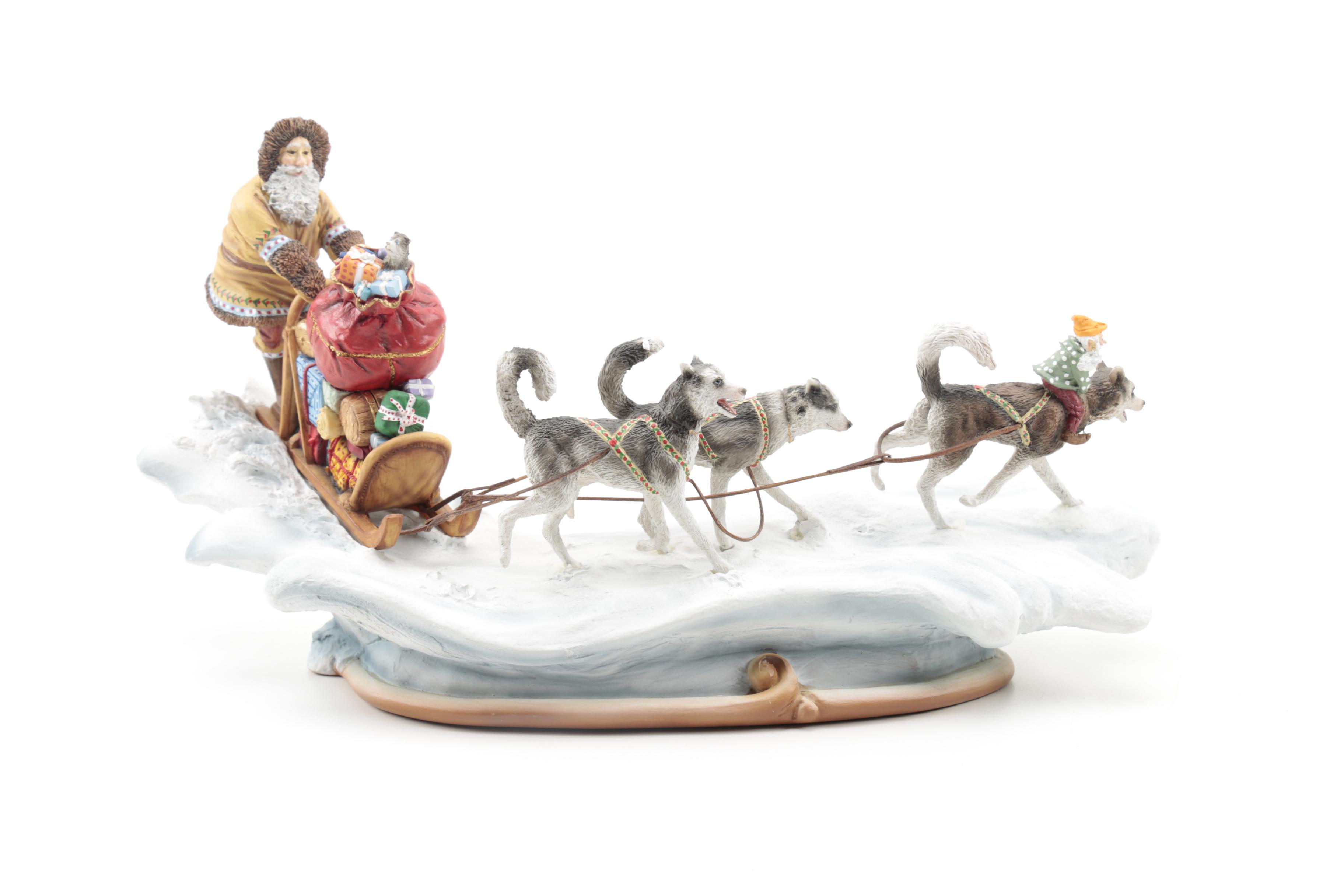Limited Edition "Santa's World Travels" Maruri Figurines