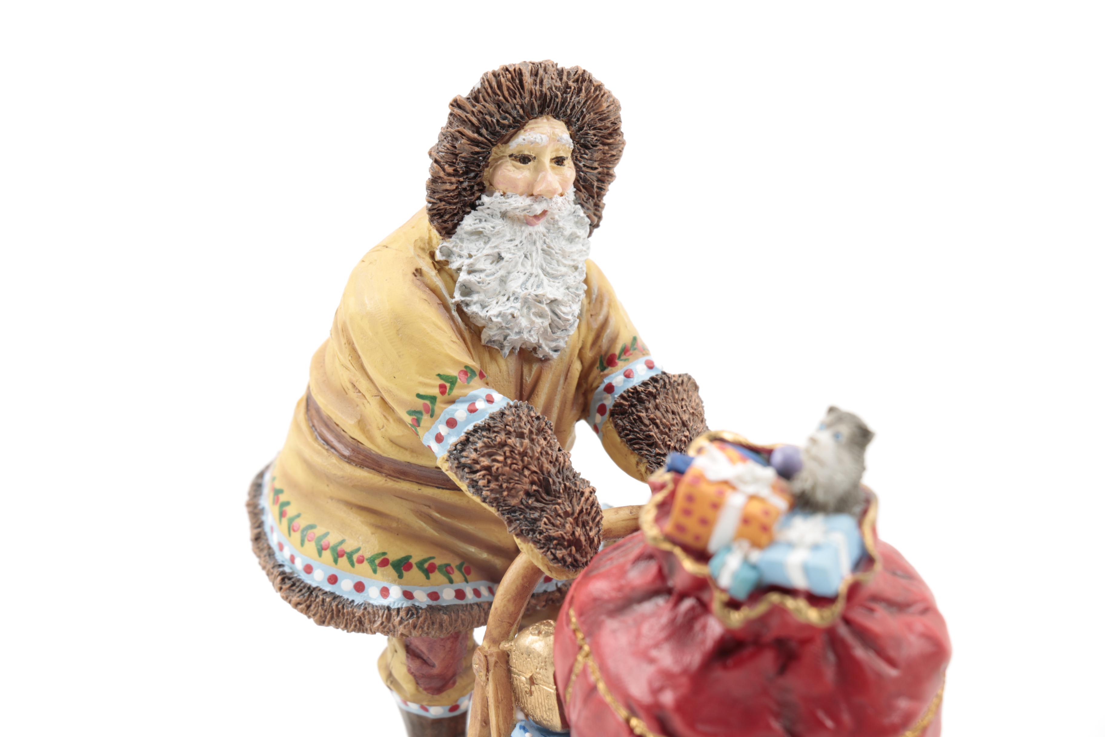 Limited Edition "Santa's World Travels" Maruri Figurines