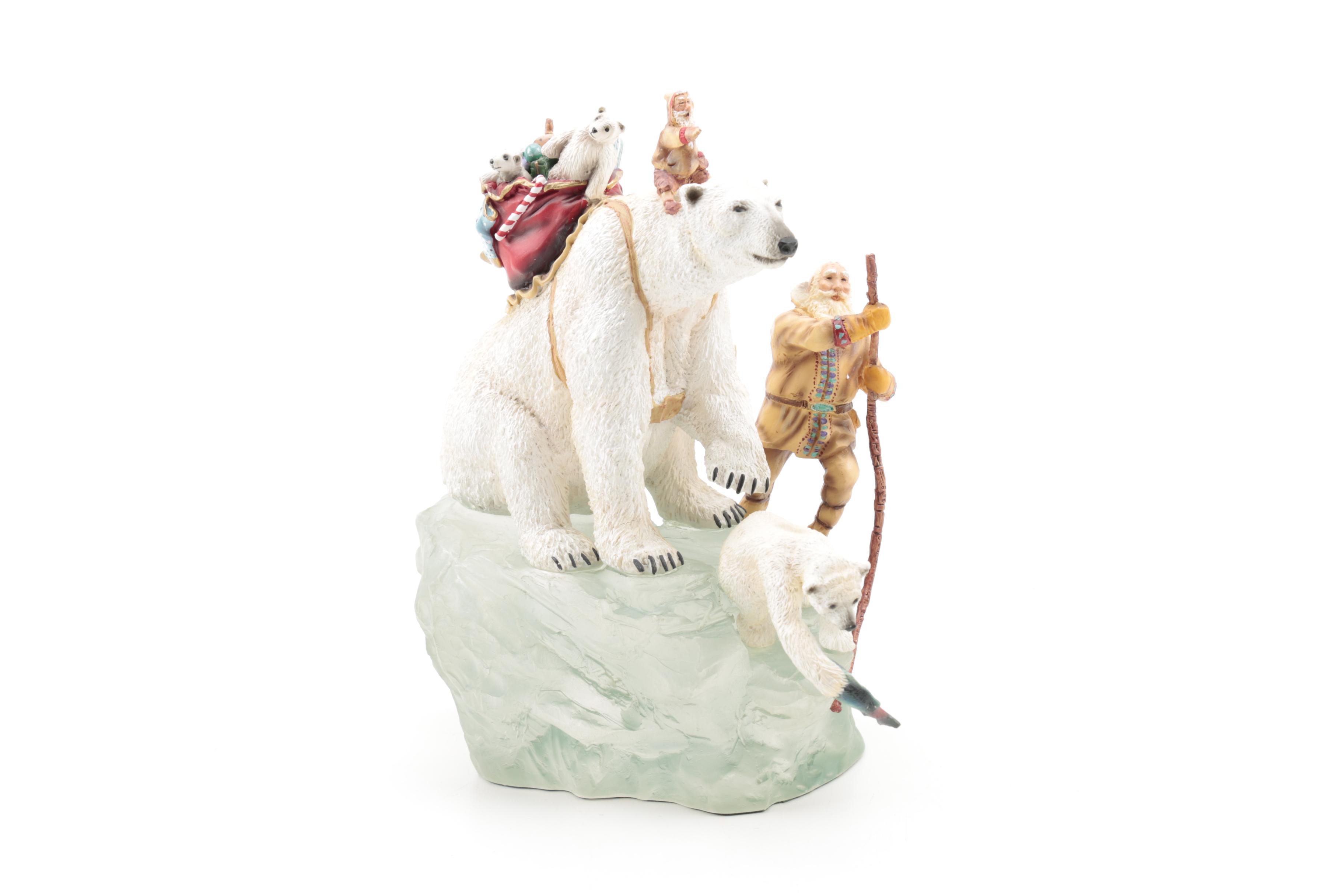 Limited Edition "Santa's World Travels" Maruri Figurines