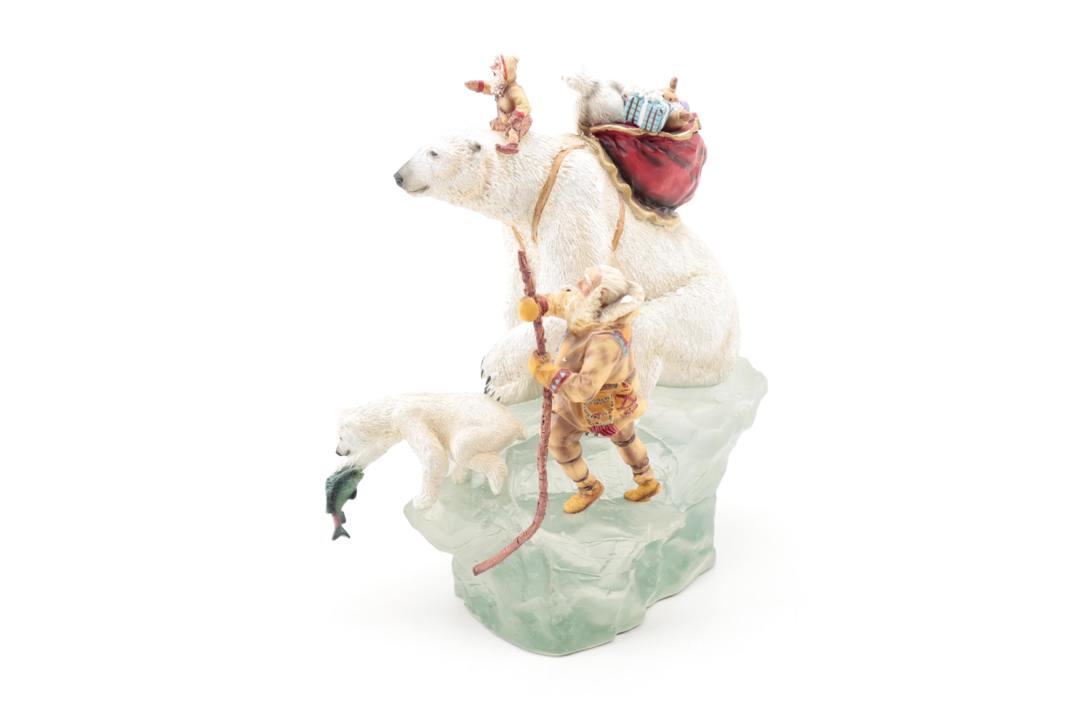 Limited Edition "Santa's World Travels" Maruri Figurines