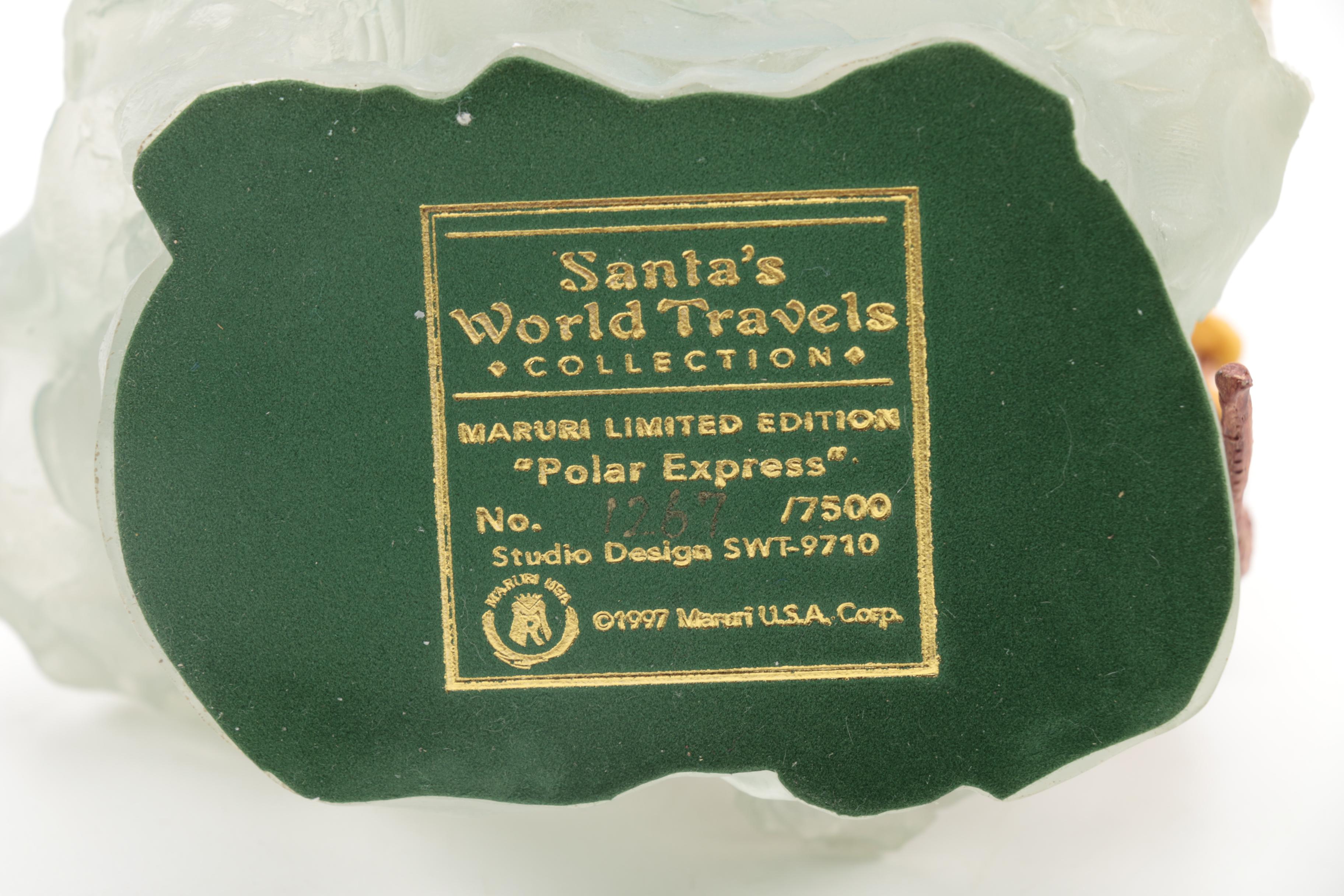 Limited Edition "Santa's World Travels" Maruri Figurines