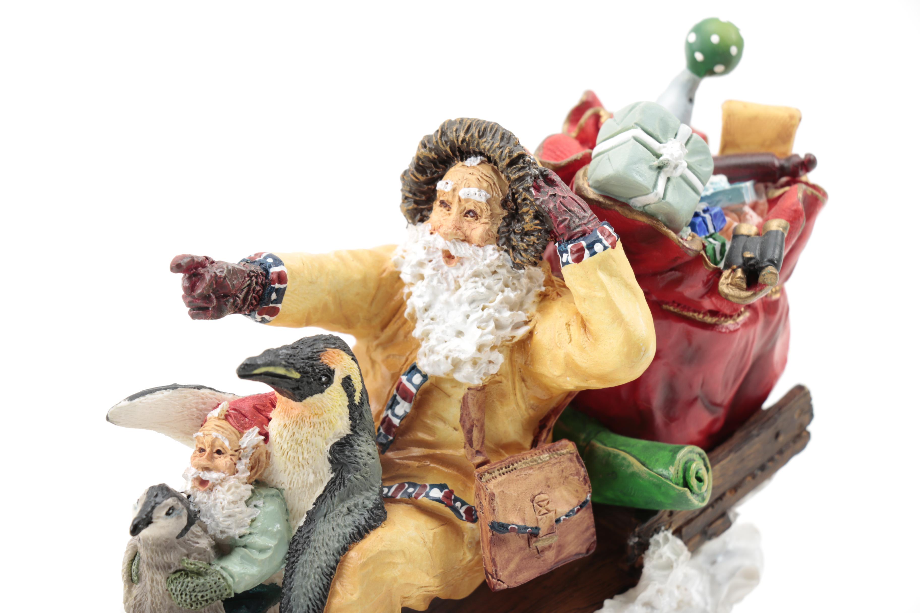 Limited Edition "Santa's World Travels" Maruri Figurines