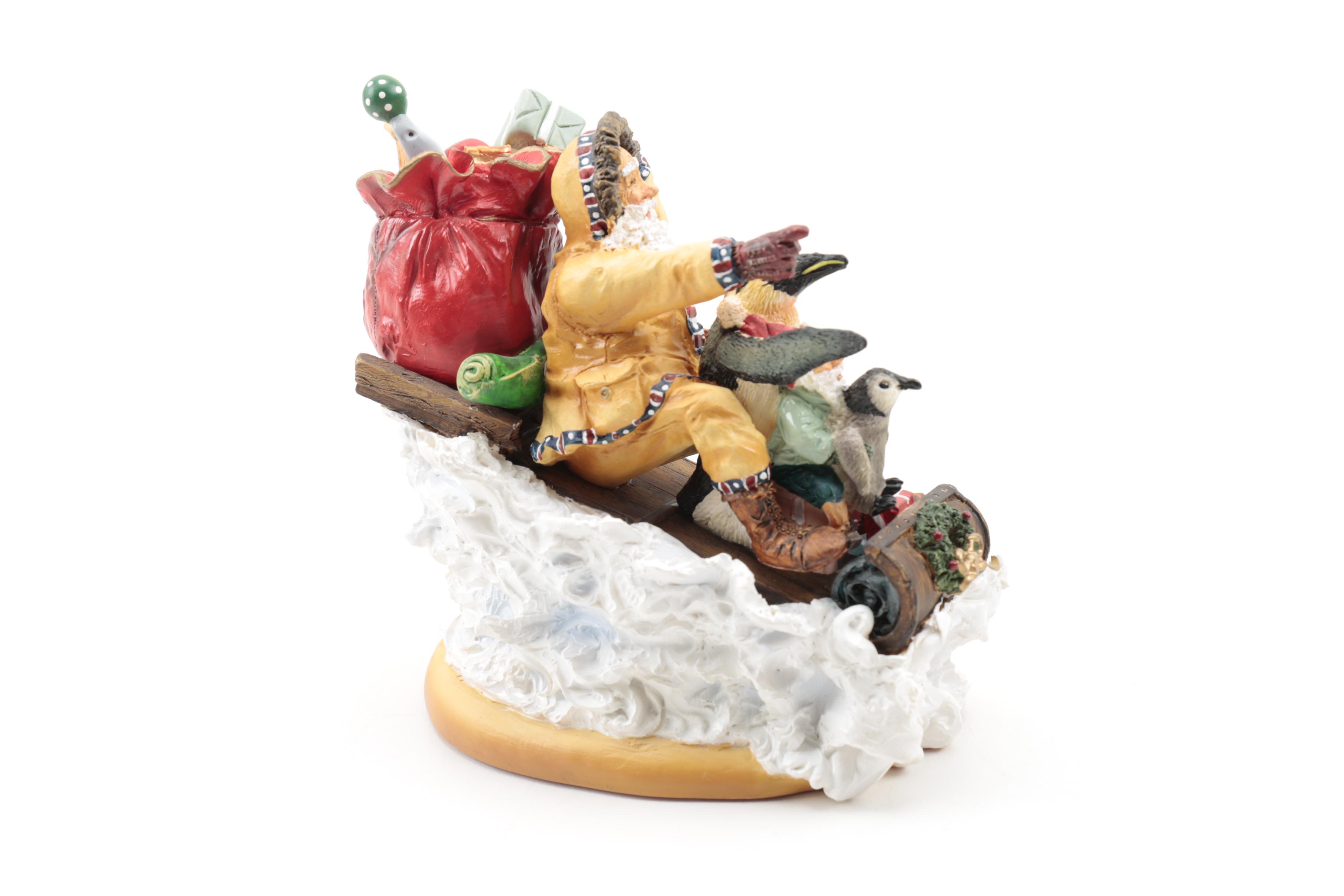 Limited Edition "Santa's World Travels" Maruri Figurines