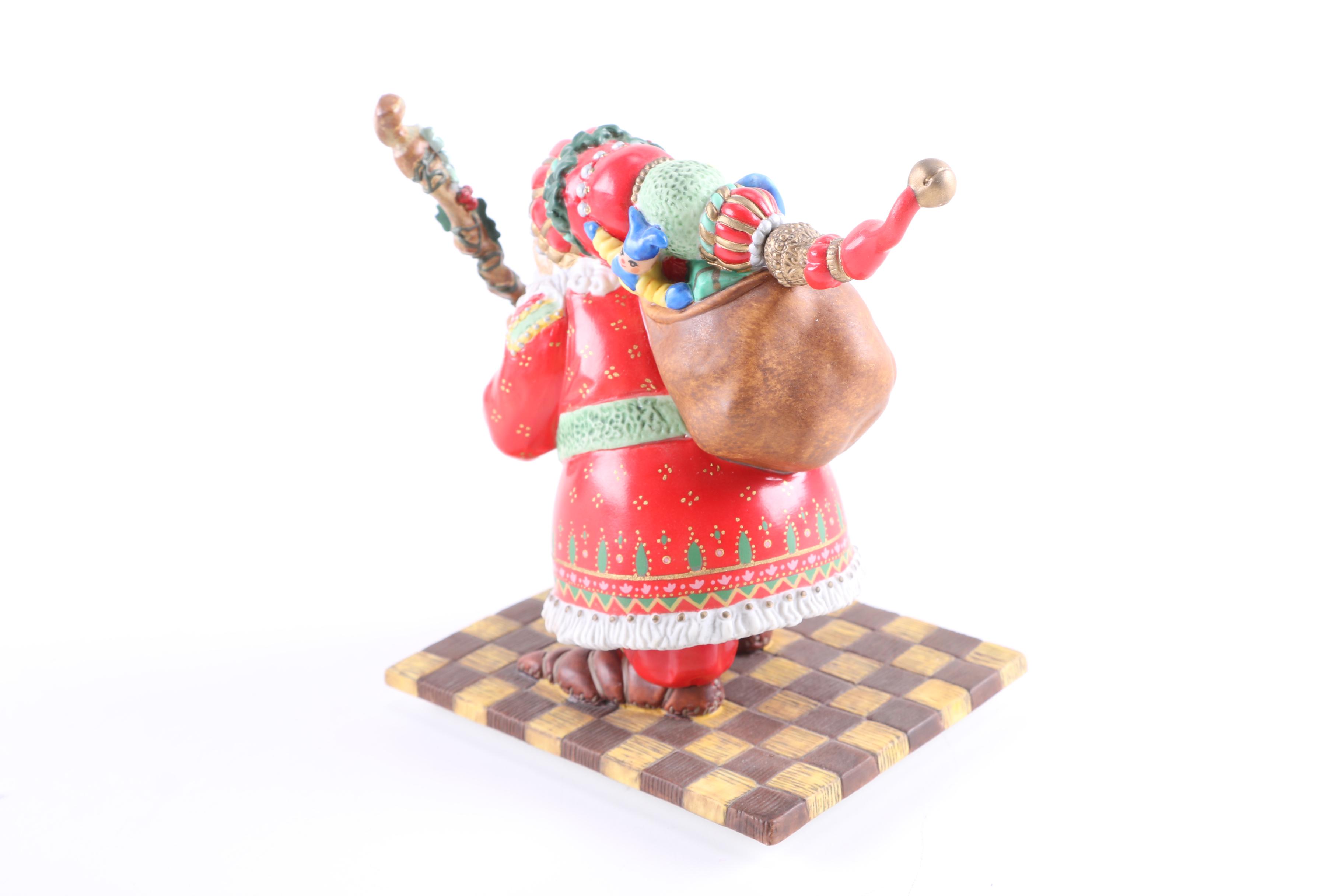 Limited Edition The Greenwich Workshop Collection "Olde World Santa" Figurine