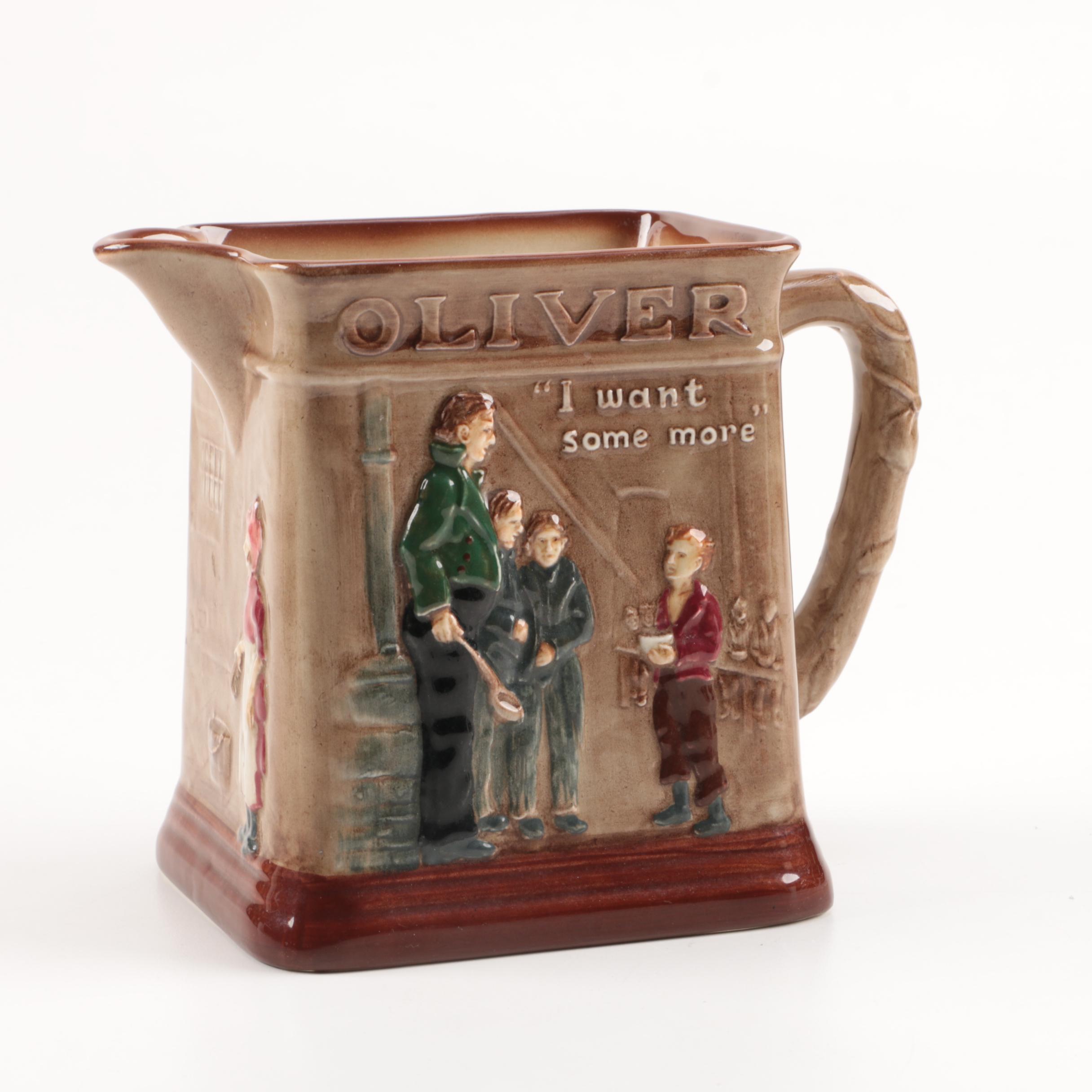1949 Royal Doulton "Oliver Asks For More" Jug