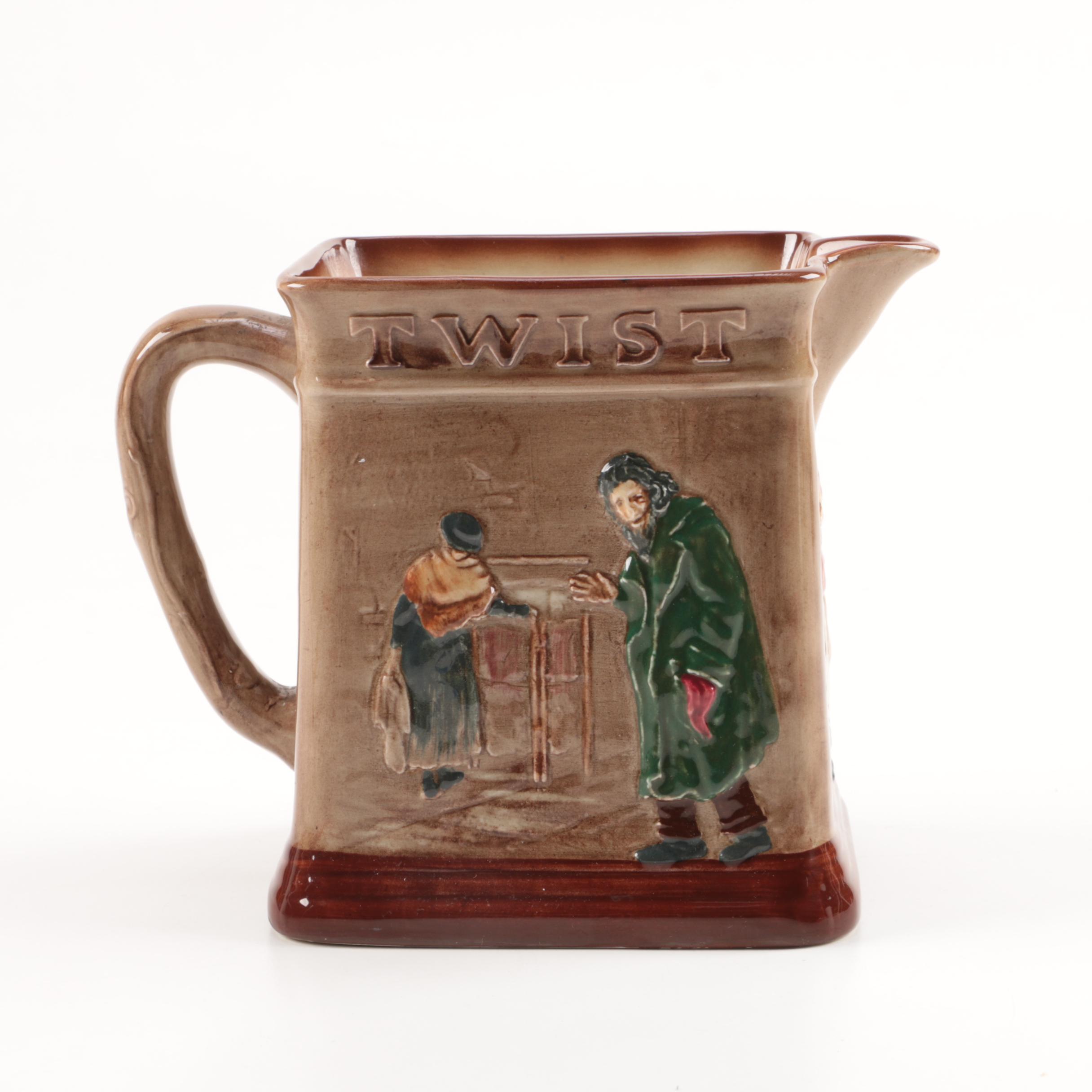 1949 Royal Doulton "Oliver Asks For More" Jug