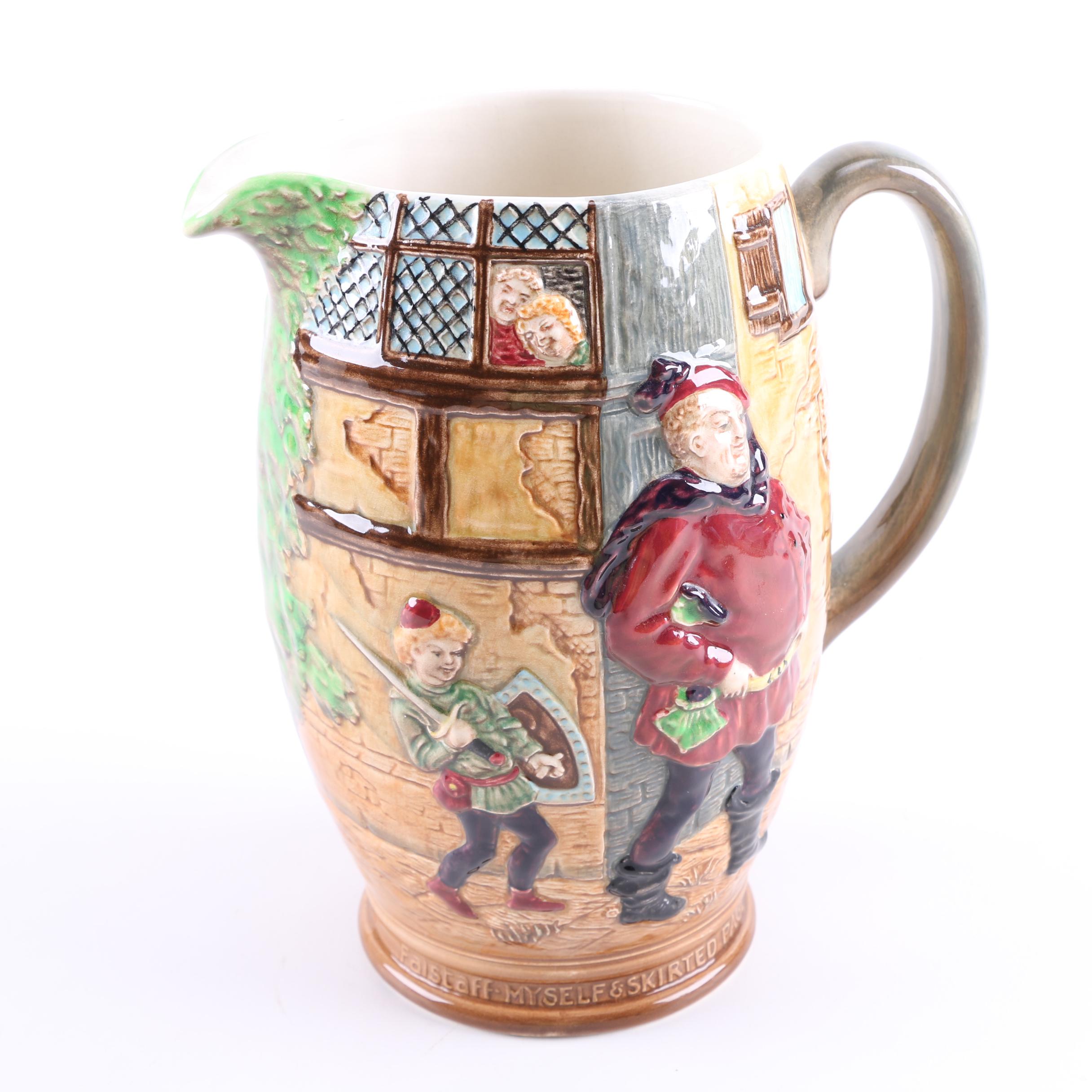 Beswick Ceramic Story Pitcher