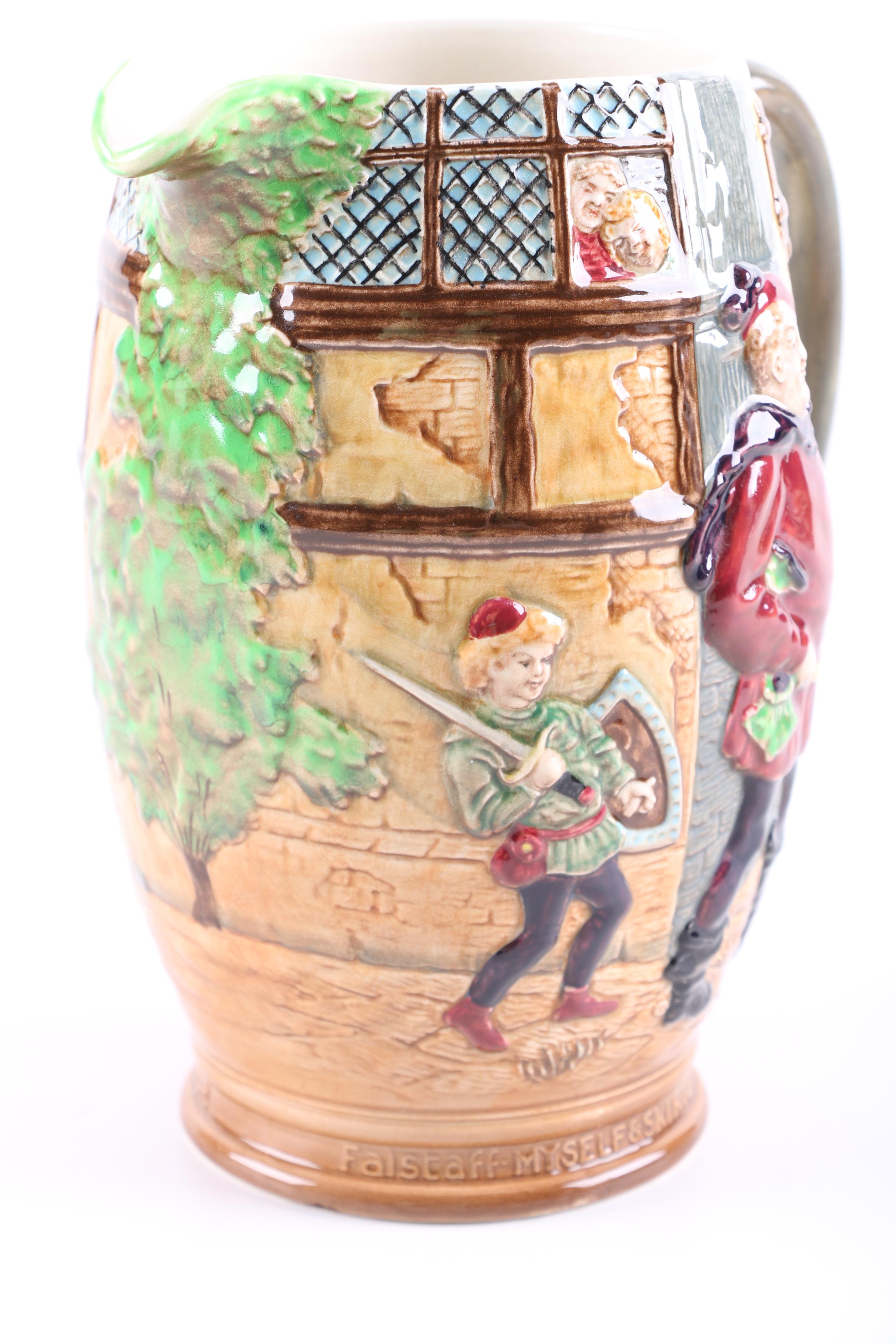 Beswick Ceramic Story Pitcher