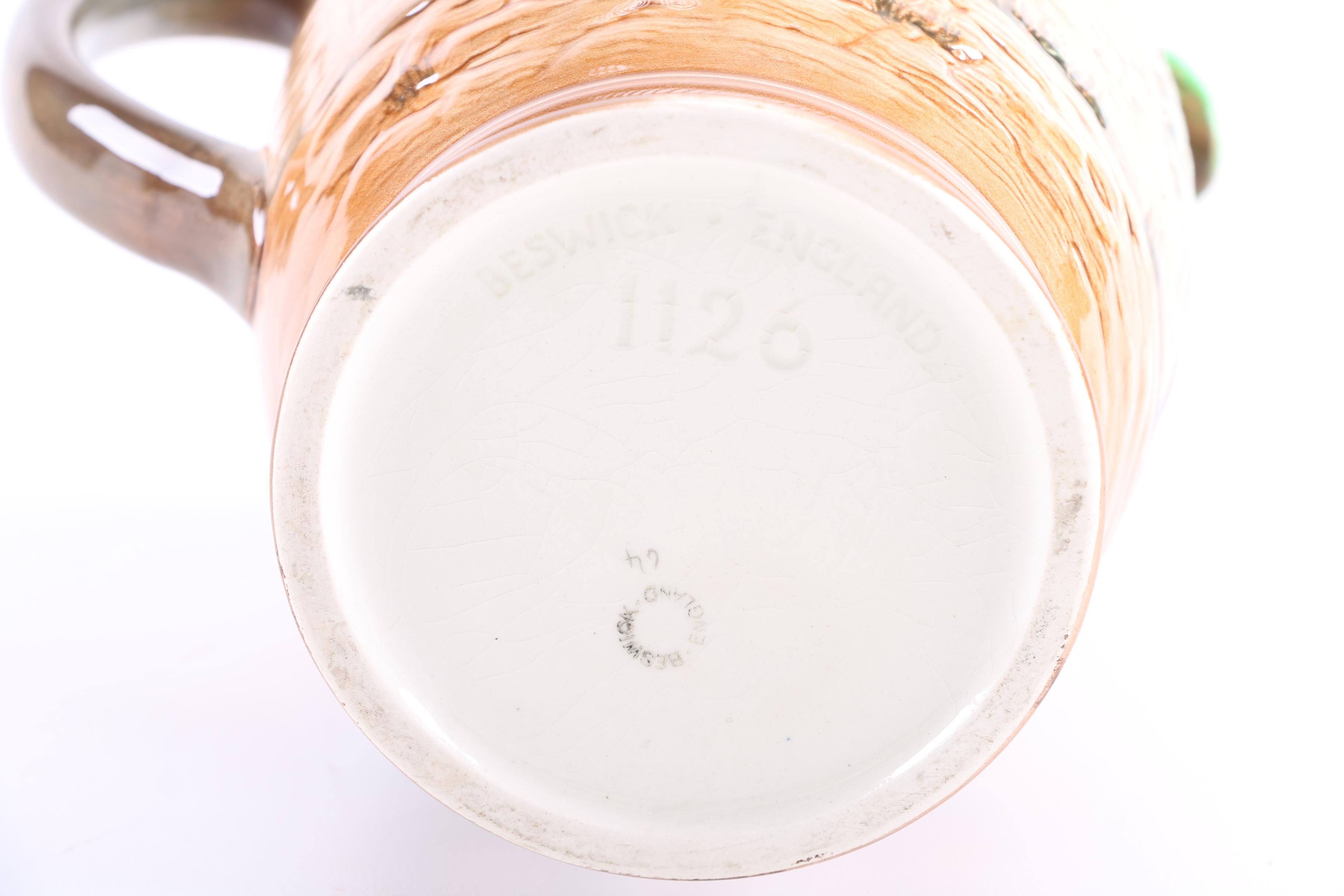 Beswick Ceramic Story Pitcher