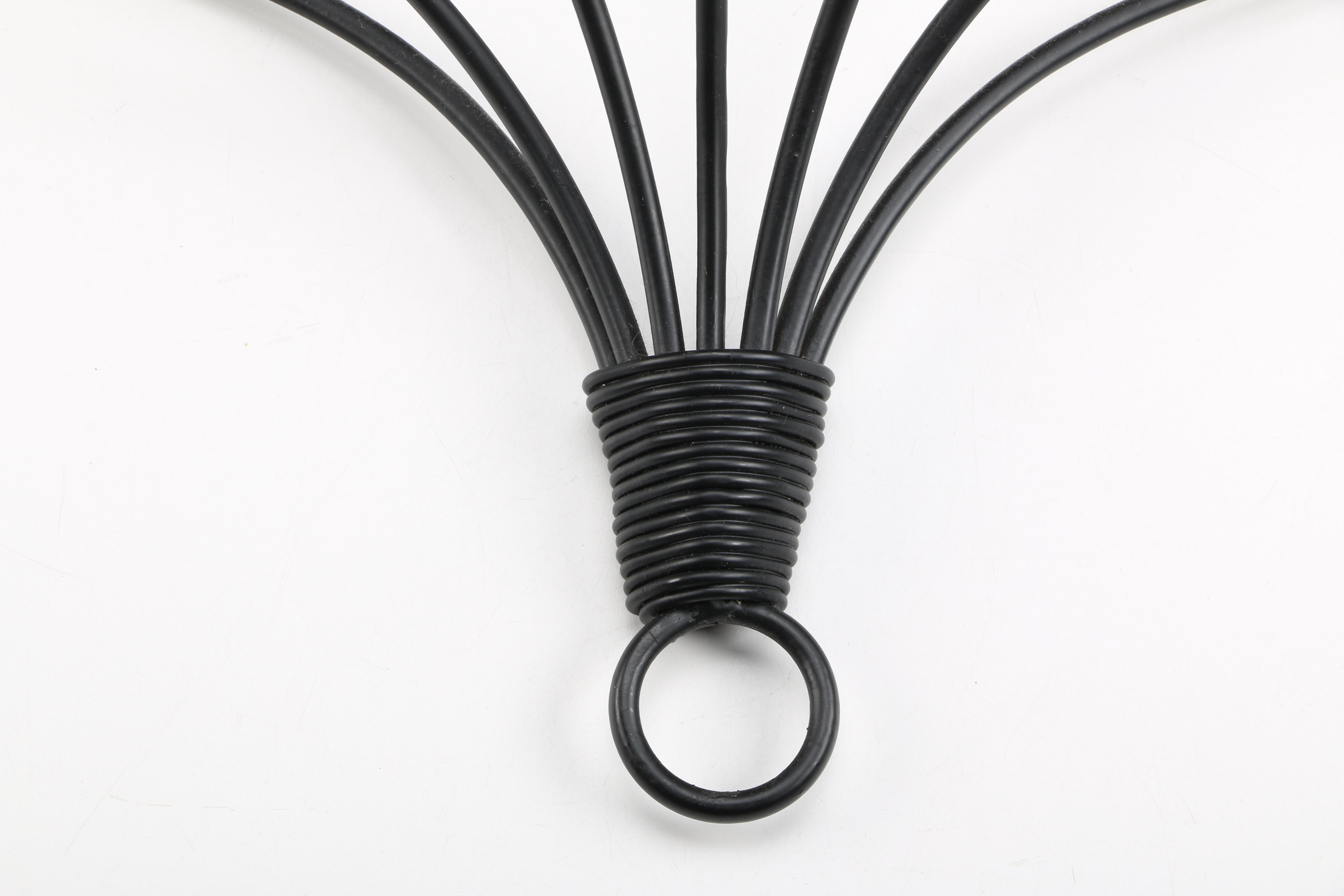 Wrought Iron and Wood Decorative Wall Mounted Shelf