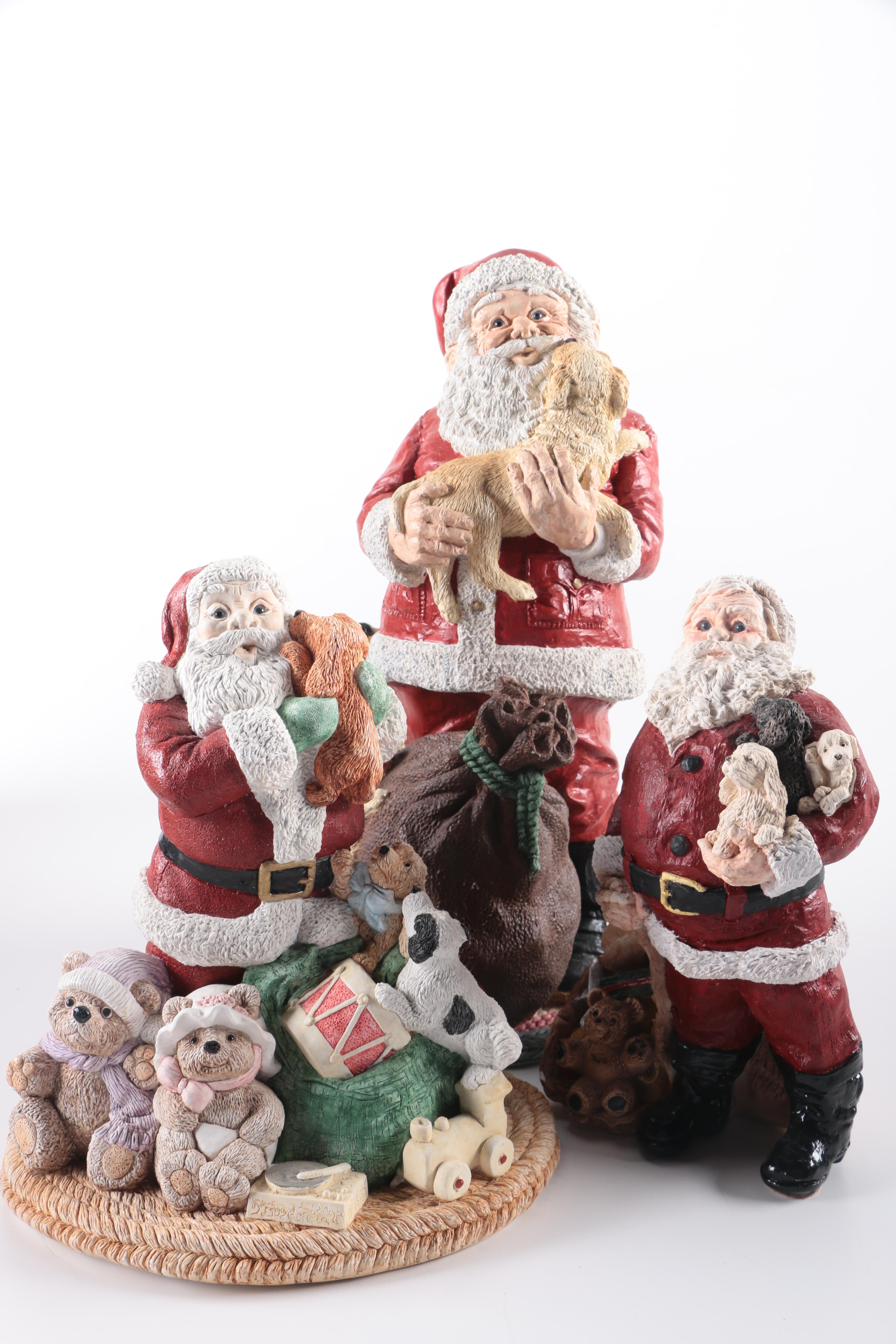 United Design "The Legend of Santa Claus" Ceramic Figurines