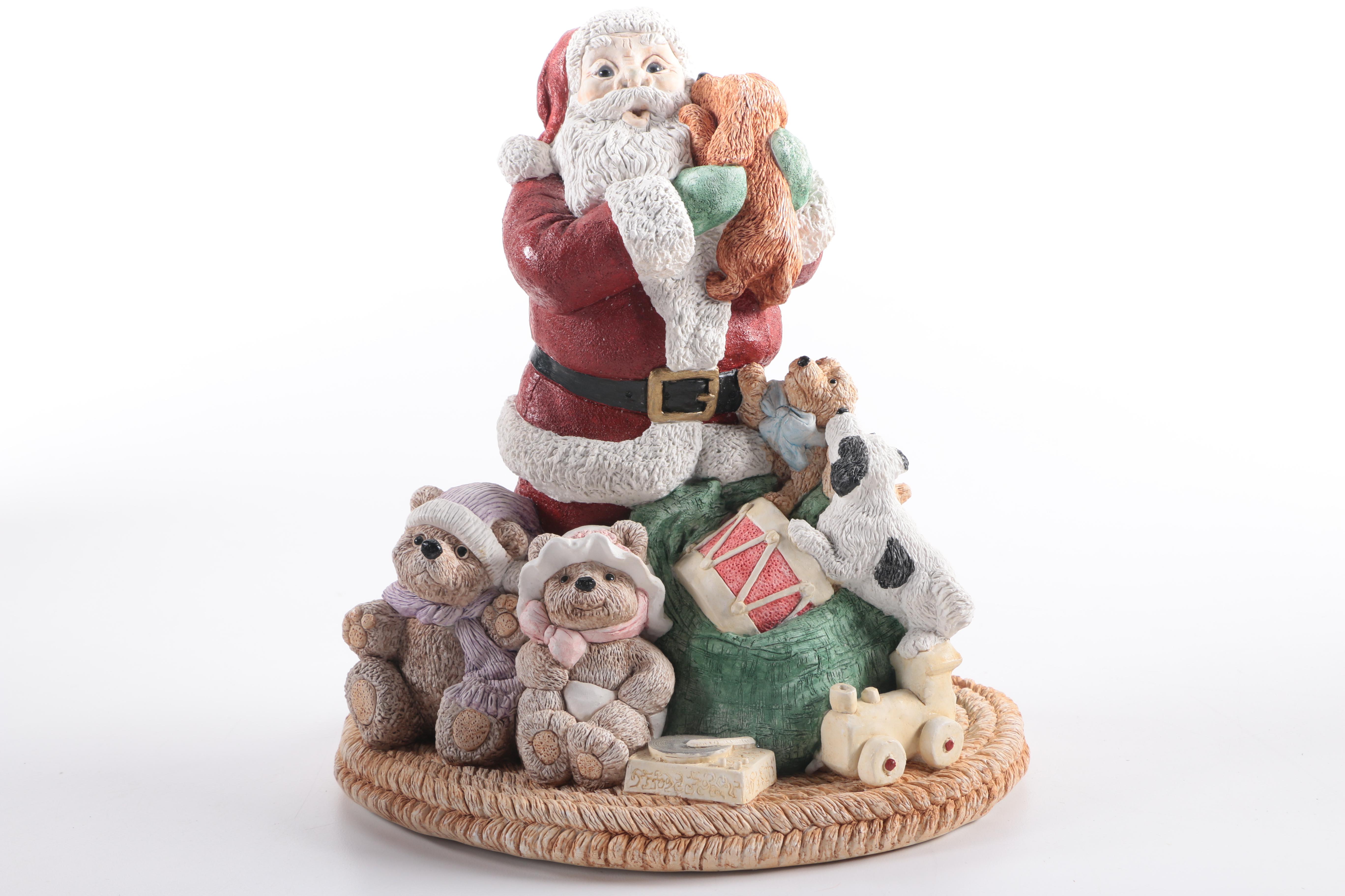 United Design "The Legend of Santa Claus" Ceramic Figurines