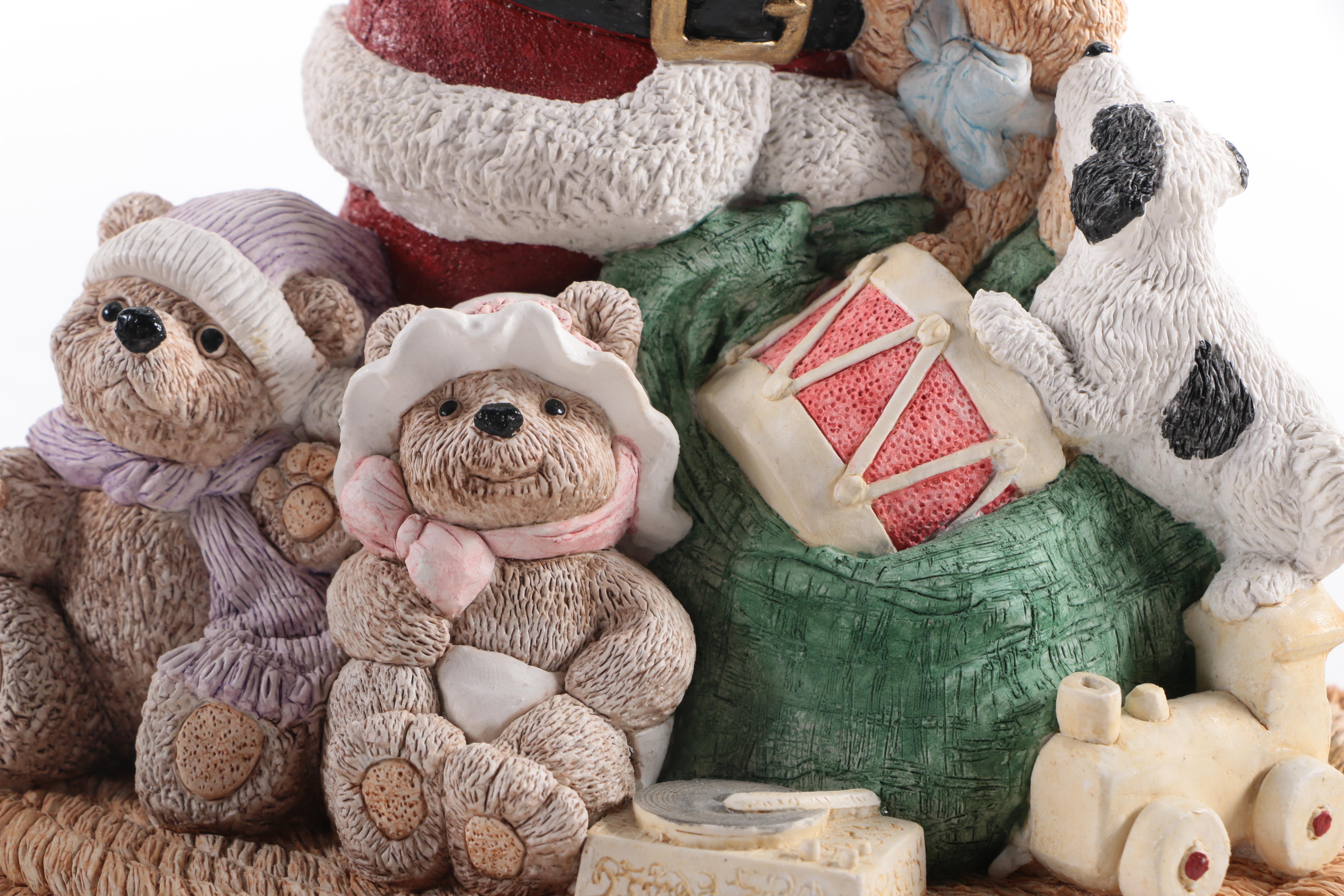 United Design "The Legend of Santa Claus" Ceramic Figurines