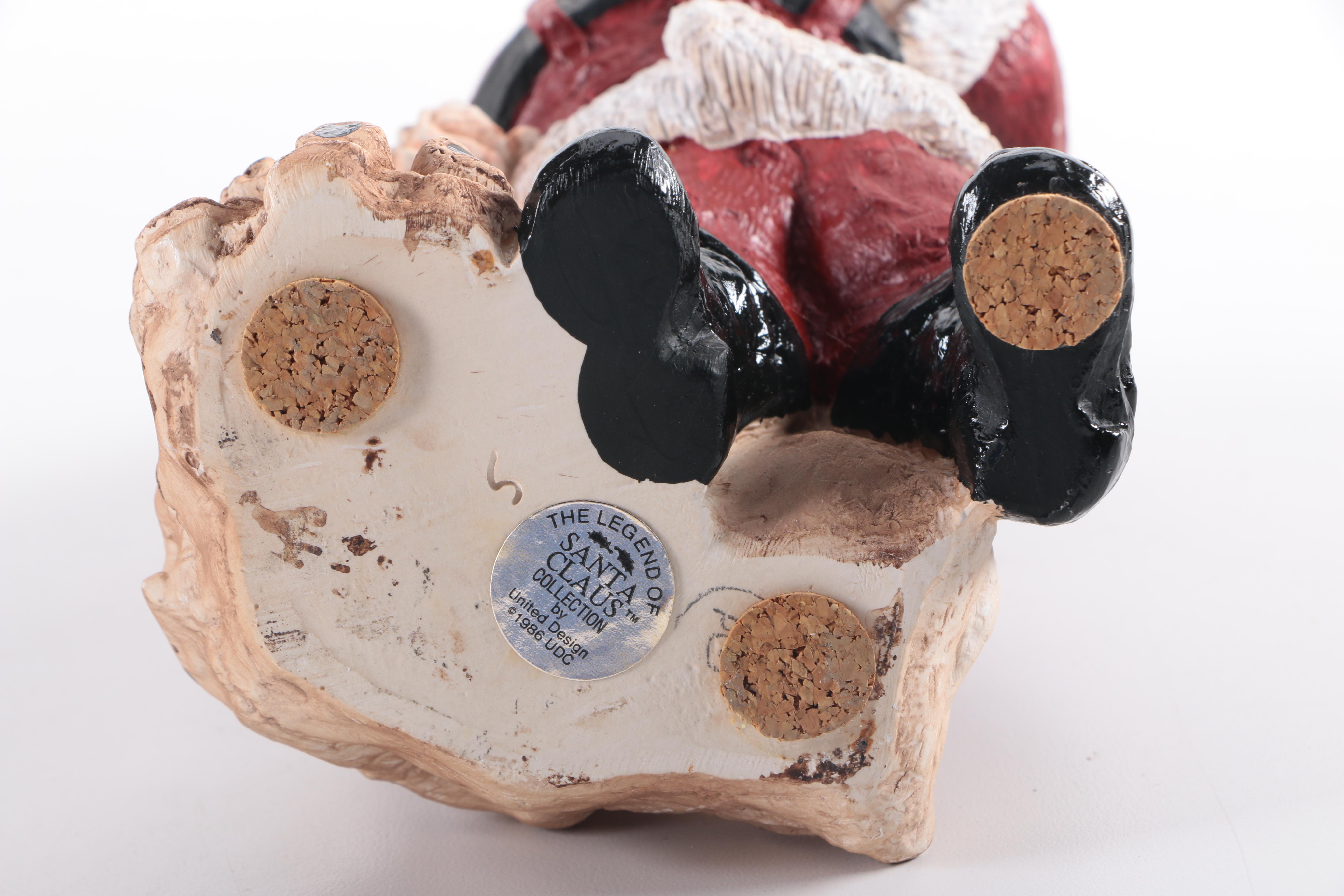 United Design "The Legend of Santa Claus" Ceramic Figurines