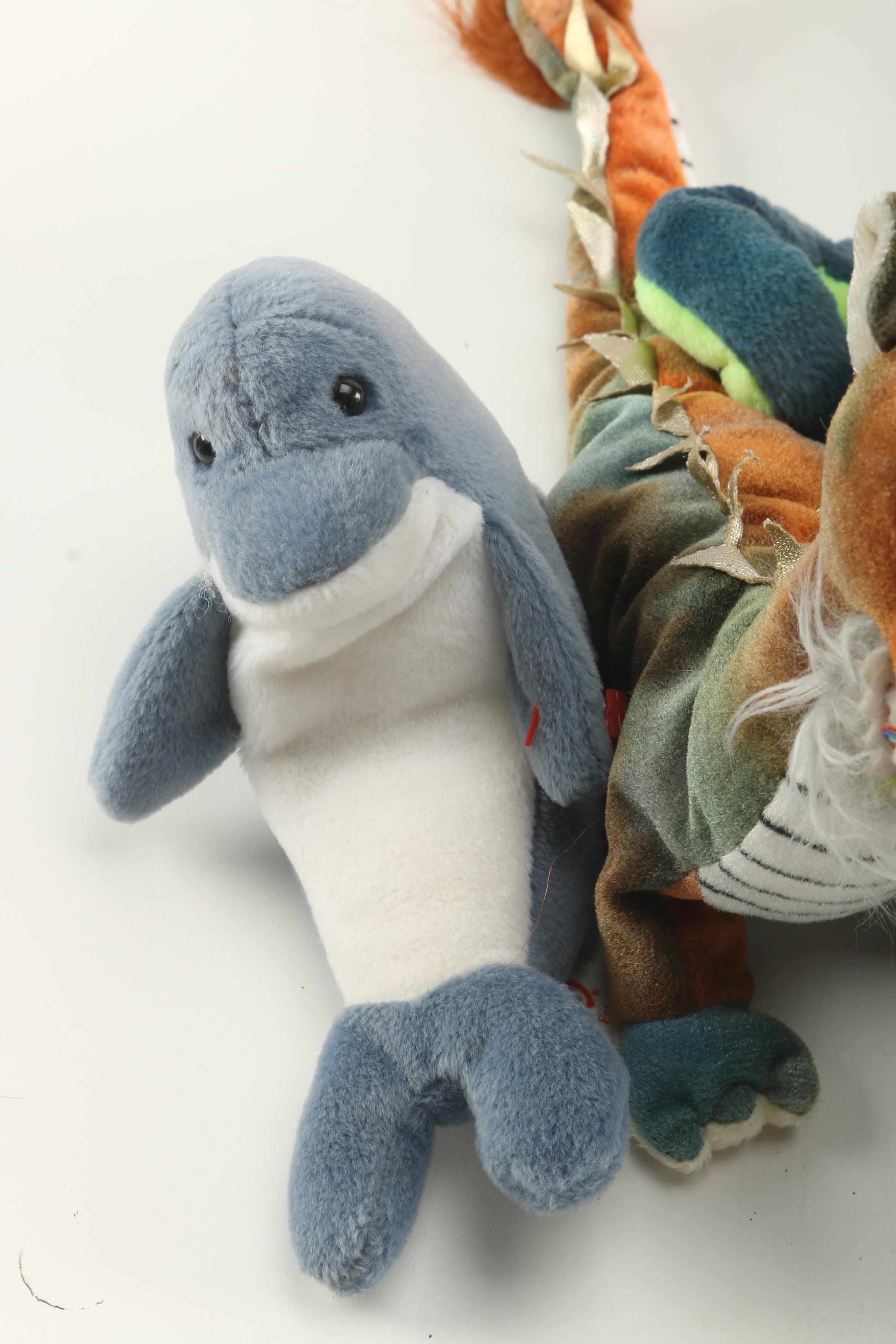 Assortment of TY Beanie Babies Including Teenie Beanie Babies