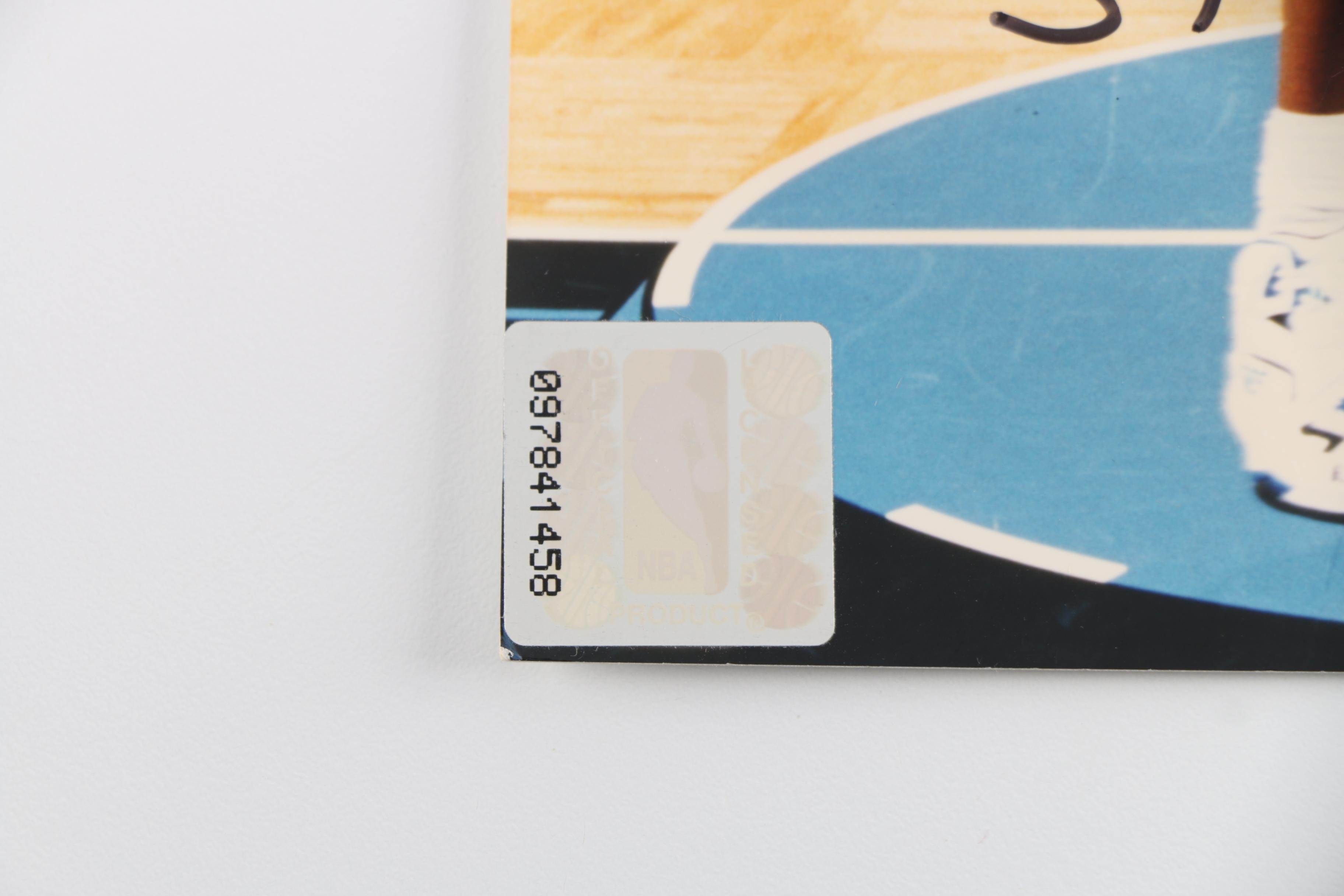 Autographed NBA Basketball Photographs