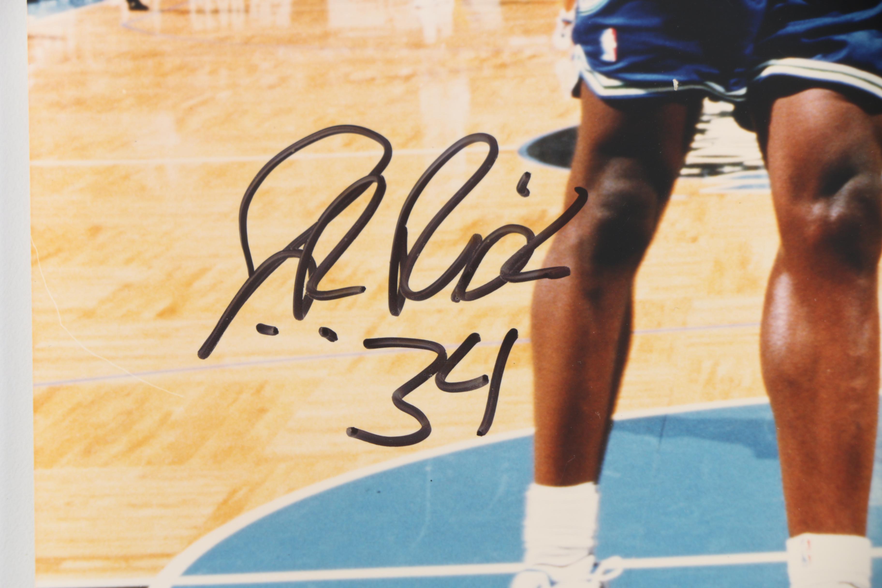 Autographed NBA Basketball Photographs