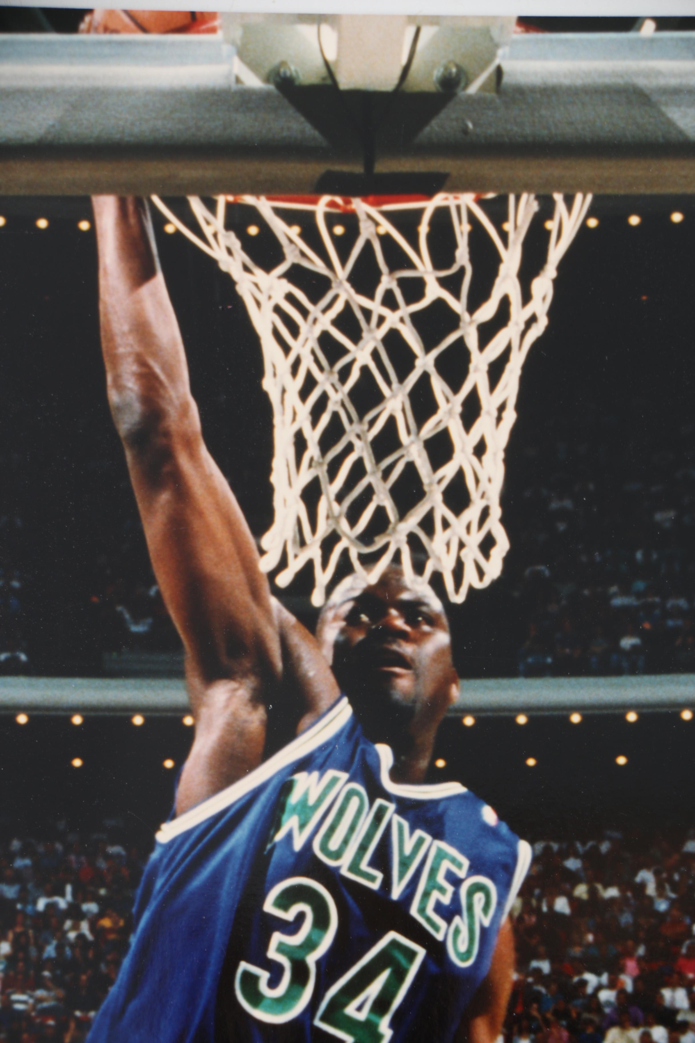 Autographed NBA Basketball Photographs