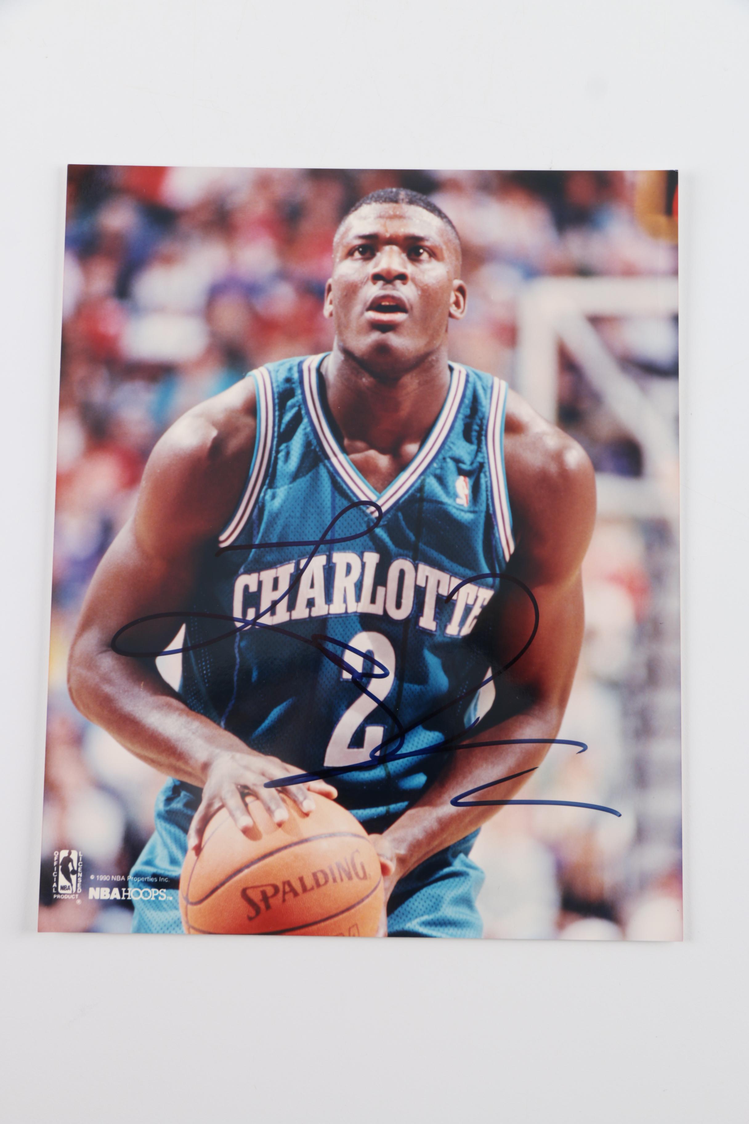 Autographed NBA Basketball Photographs