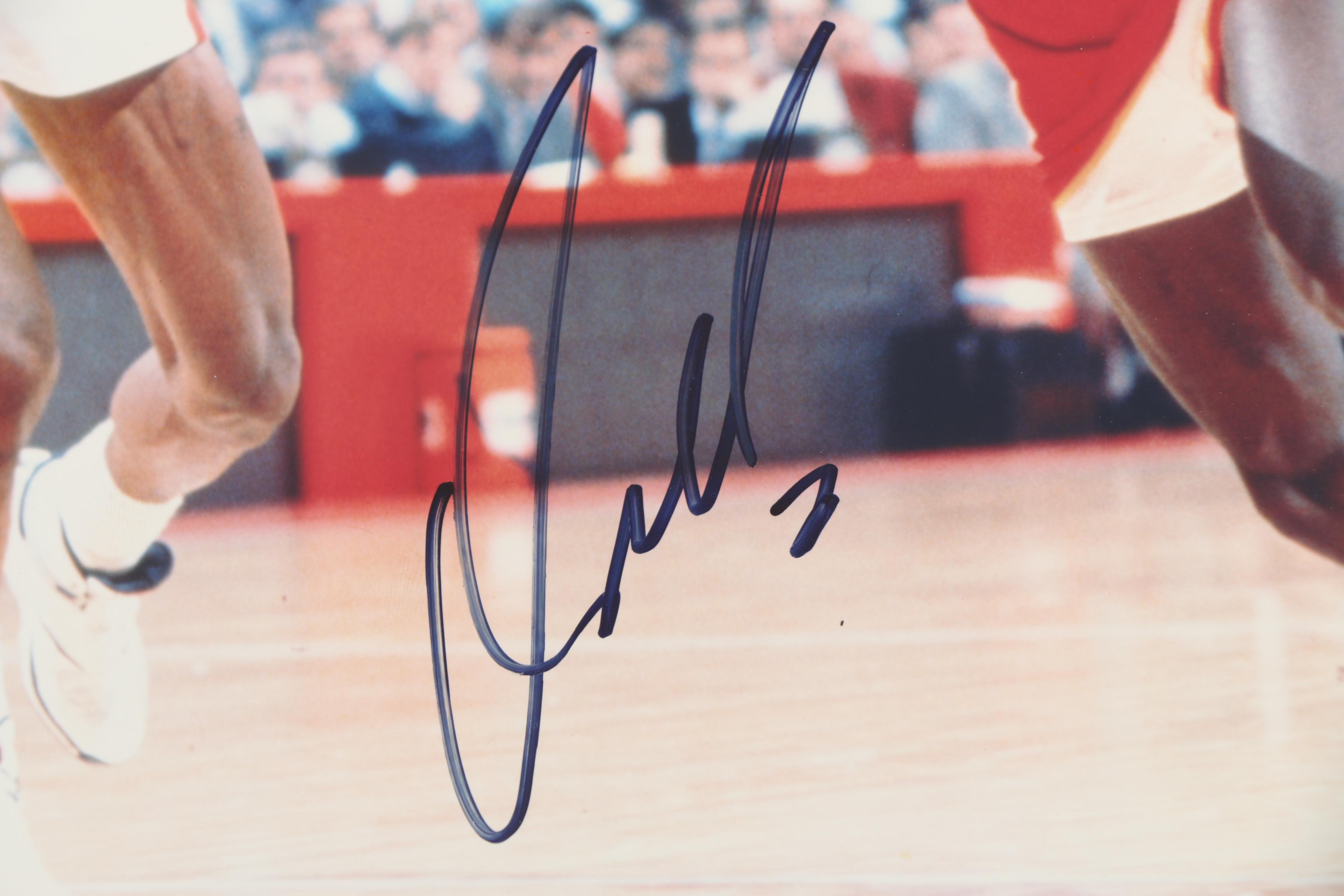 Autographed NBA Basketball Photographs