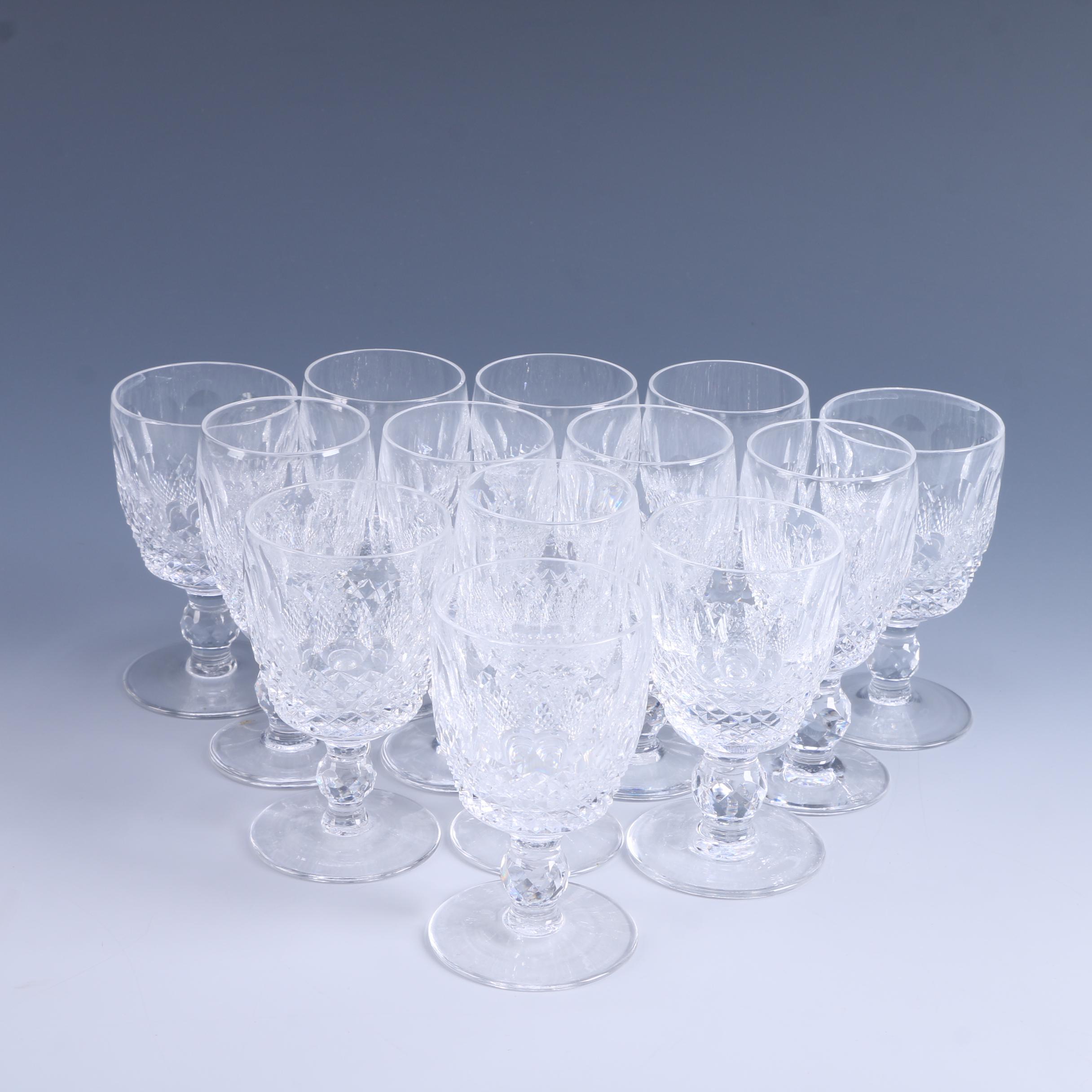 Cut Glass Goblets