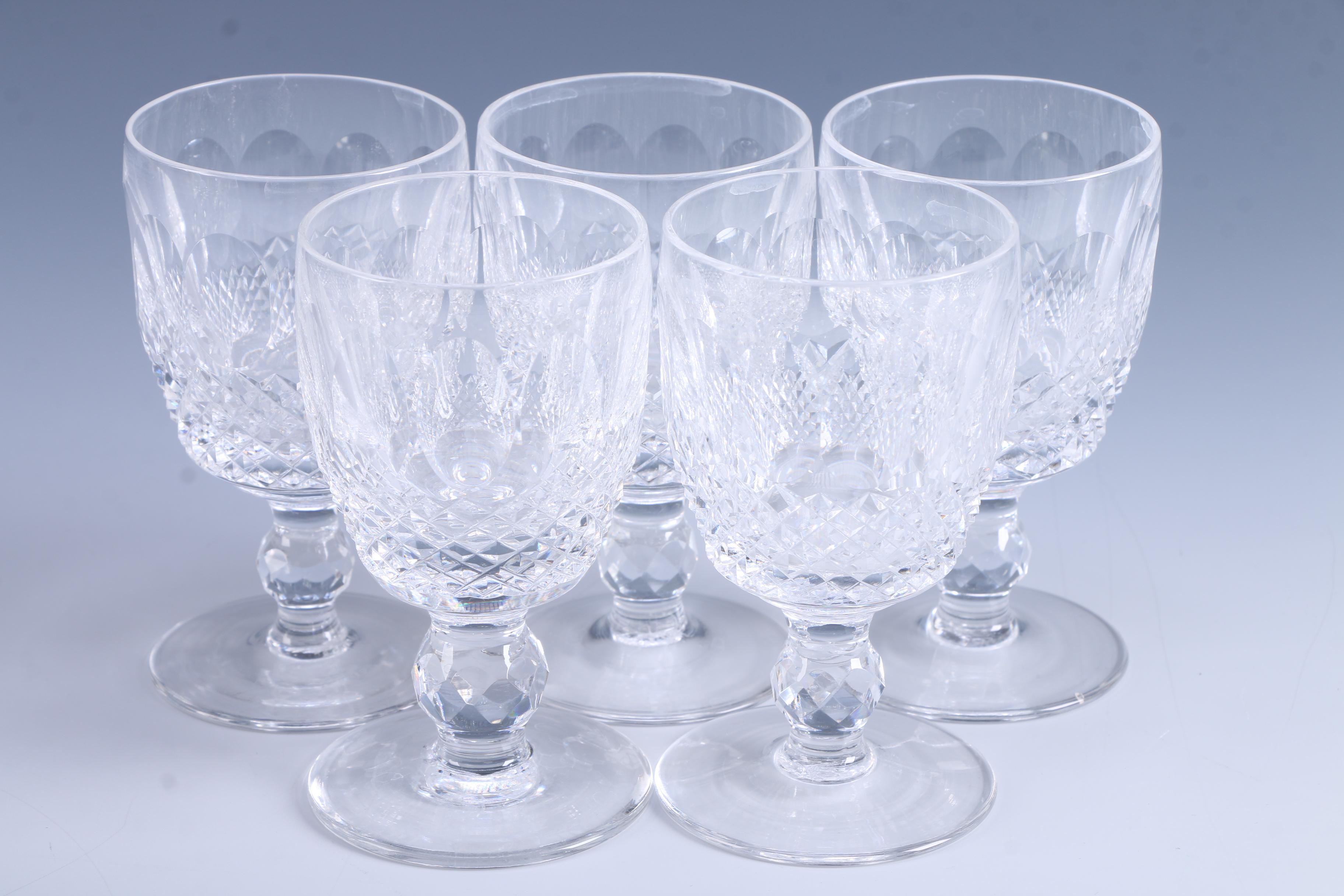 Cut Glass Goblets