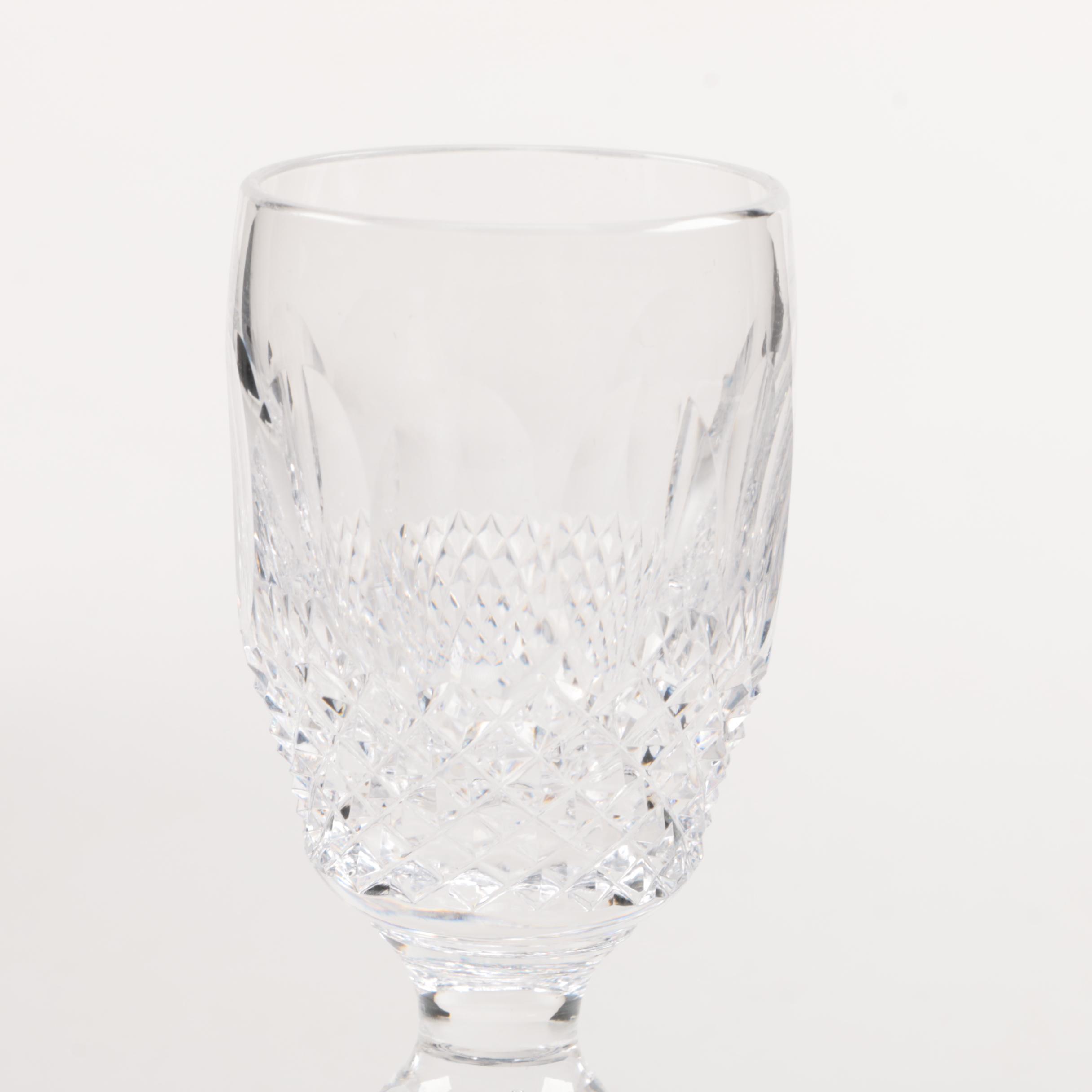 Cut Glass Goblets