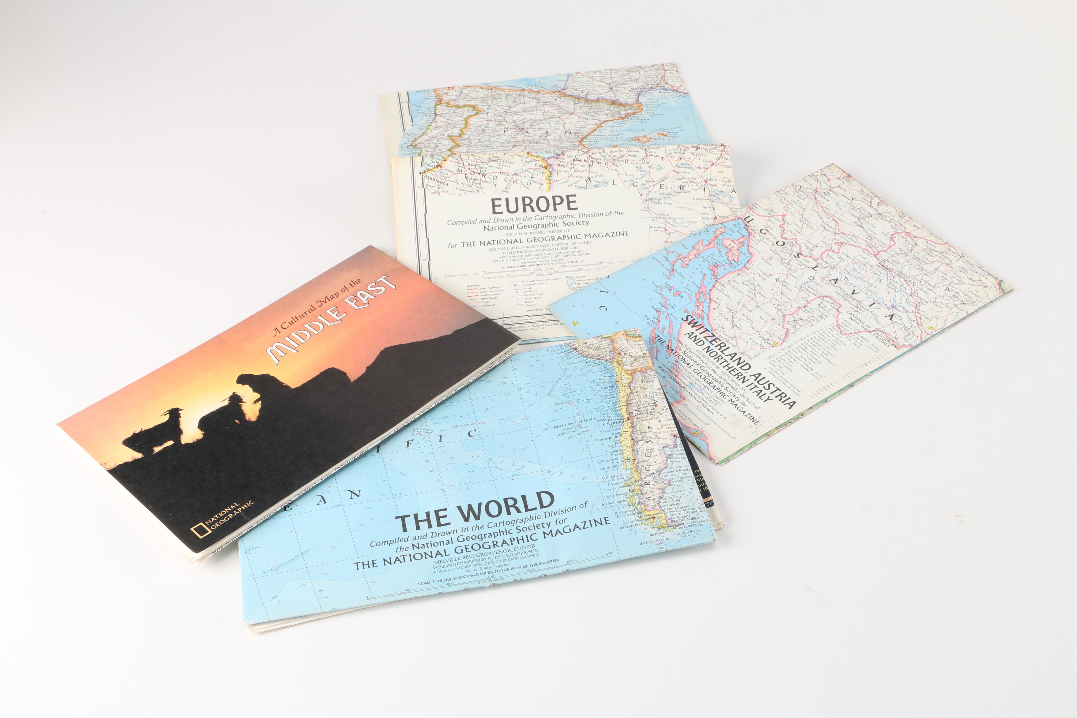 Circa 1960s-1970s Paper Vacation Memorabilia