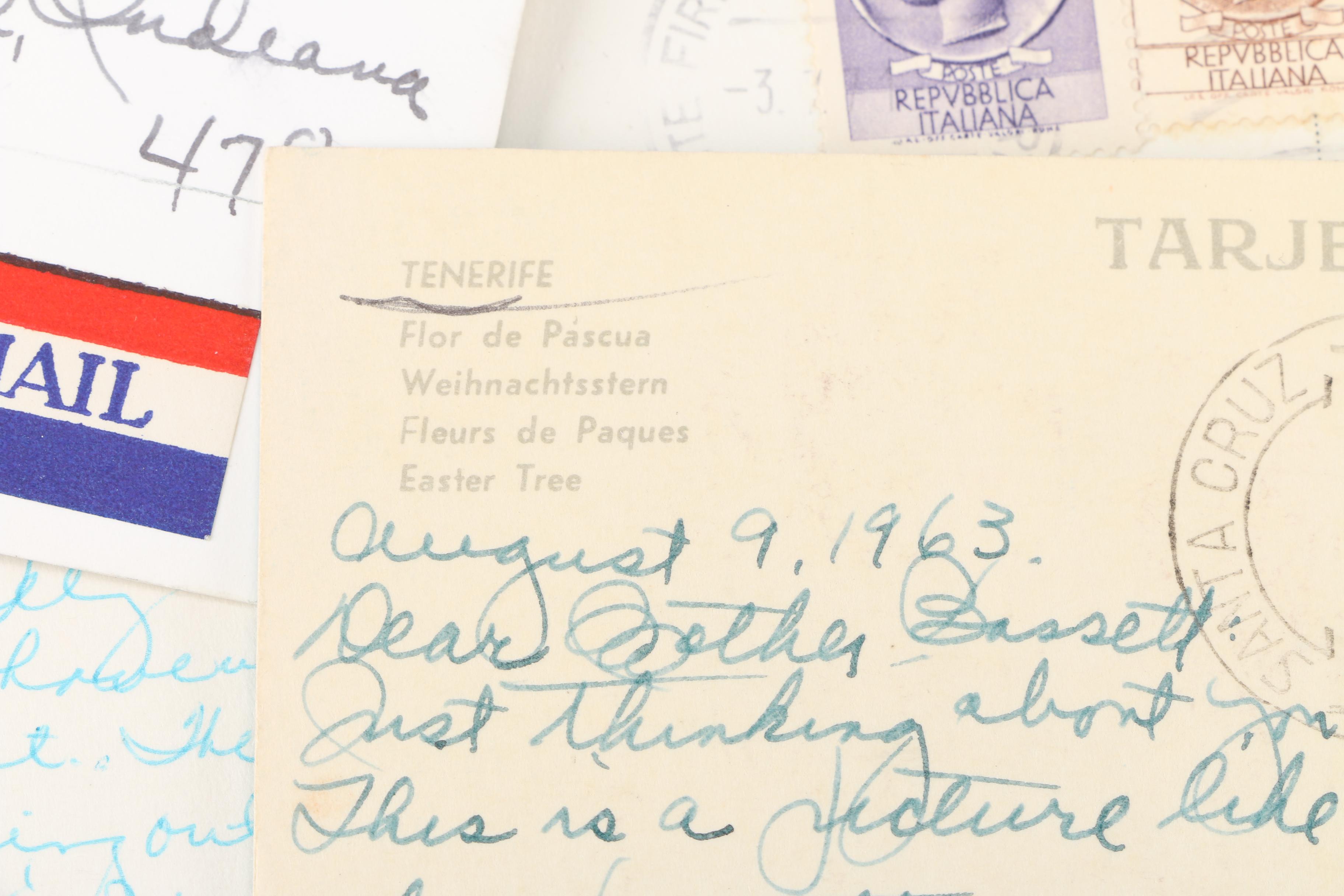 Circa 1960s-1970s Paper Vacation Memorabilia