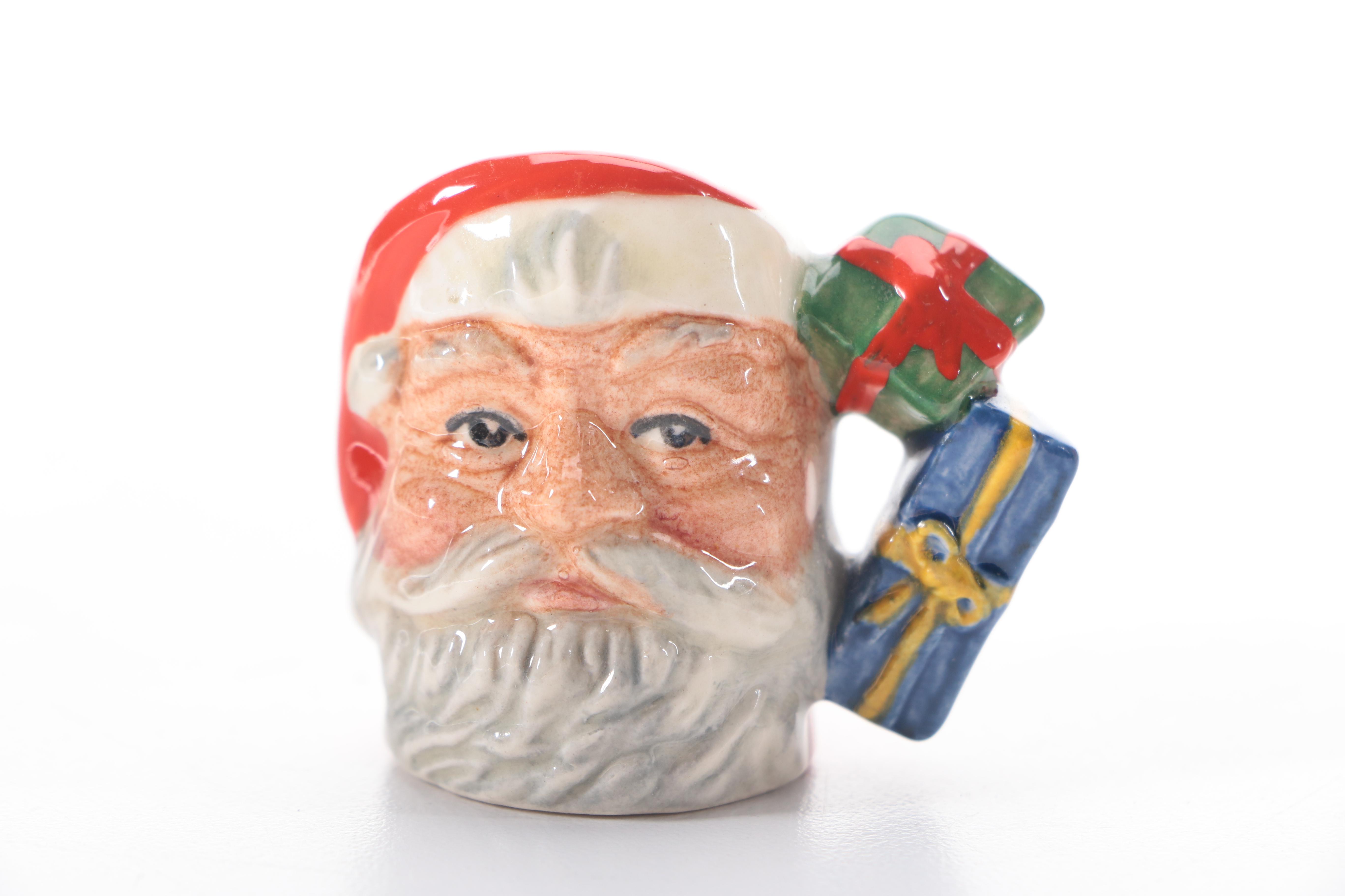 Royal Doulton Santa Claus Figural Mugs