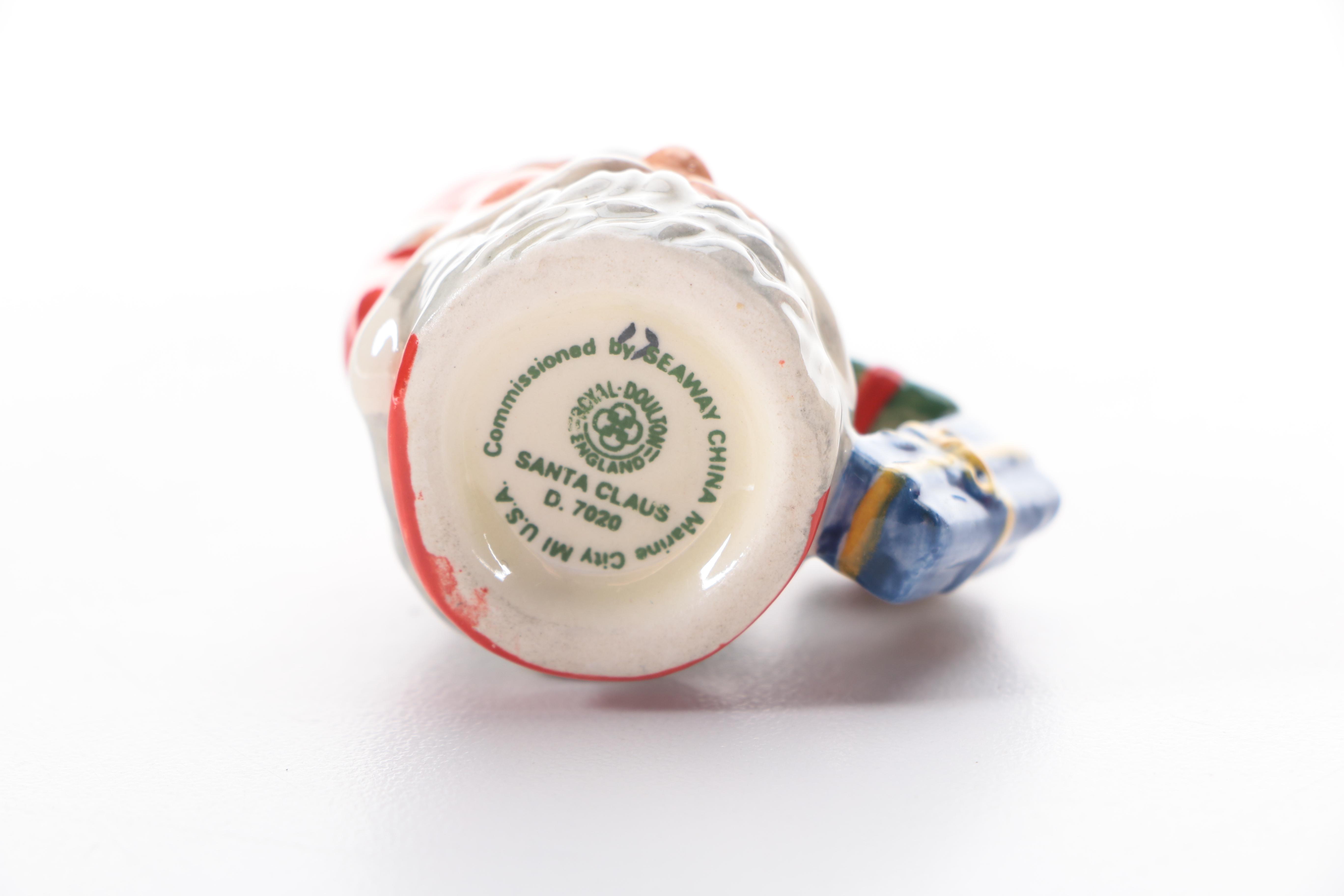 Royal Doulton Santa Claus Figural Mugs