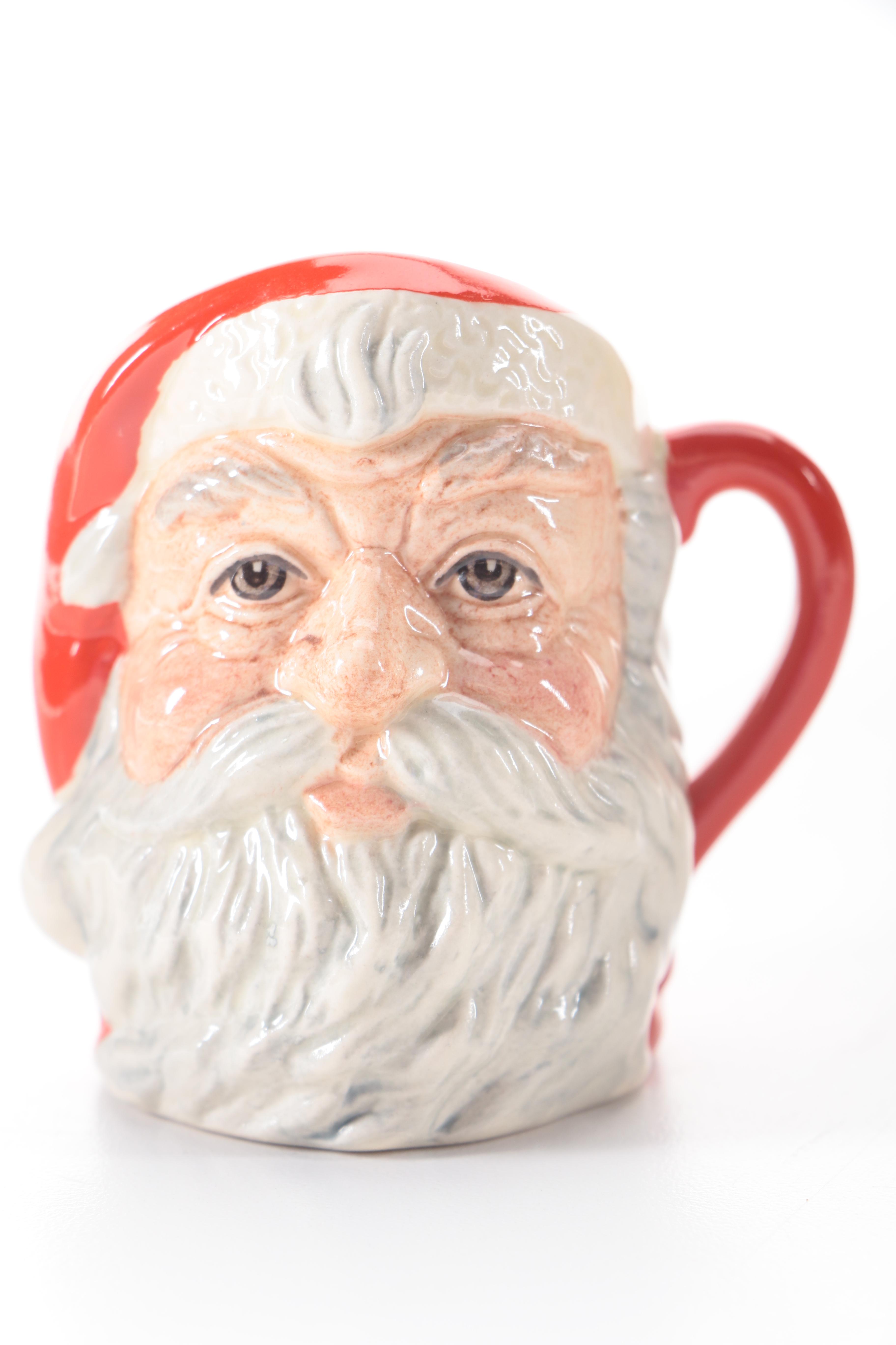 Royal Doulton Santa Claus Figural Mugs