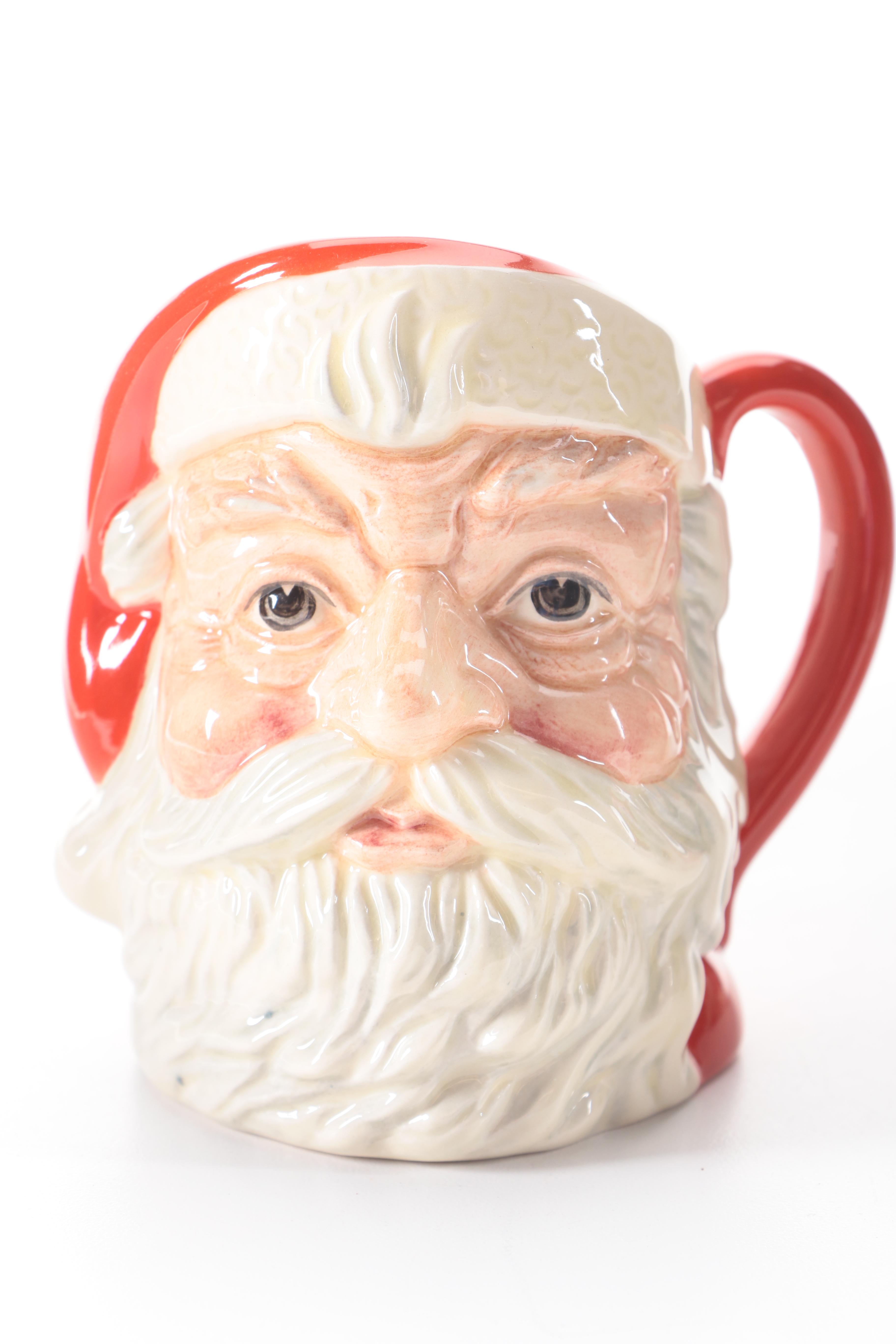 Royal Doulton Santa Claus Figural Mugs