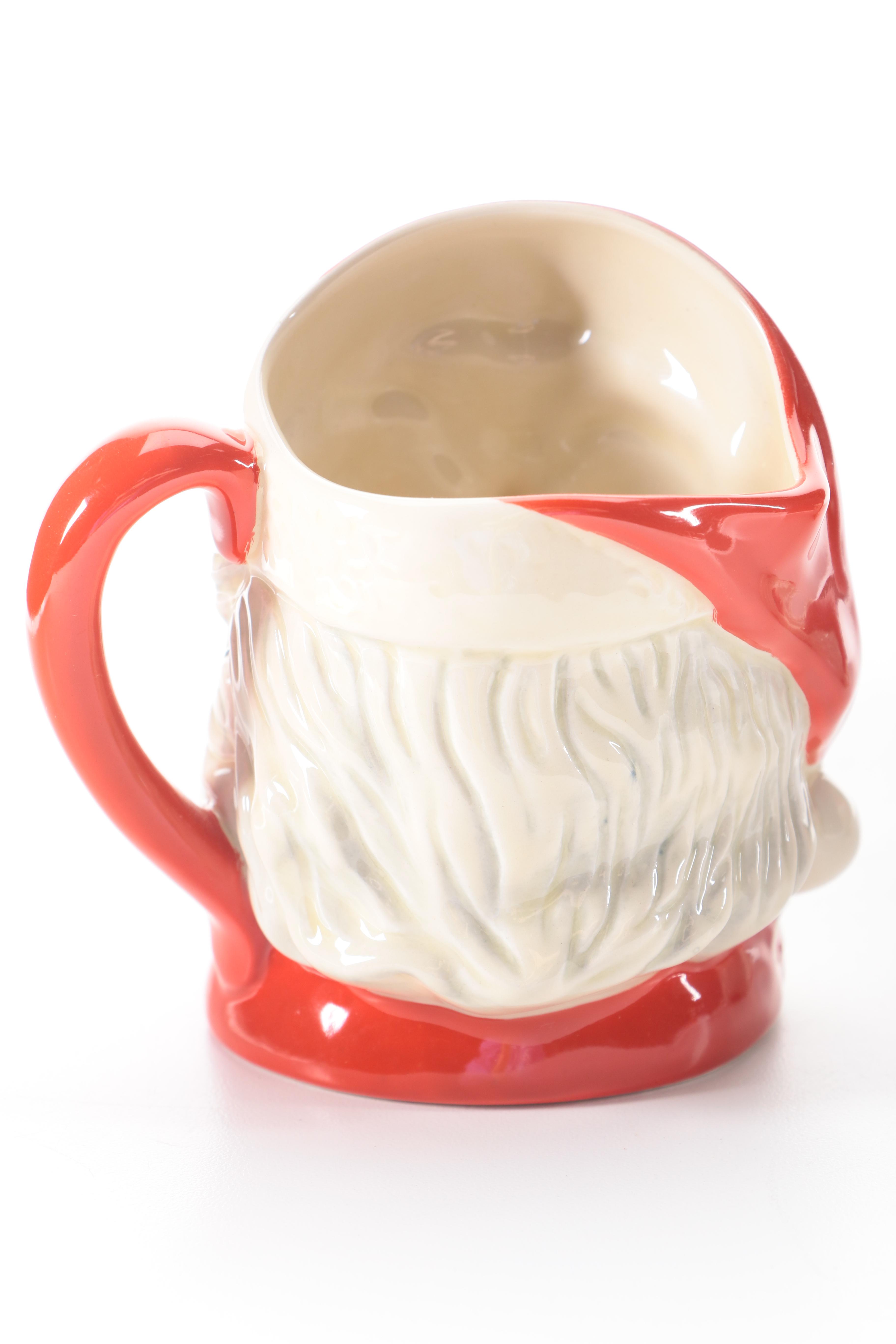 Royal Doulton Santa Claus Figural Mugs