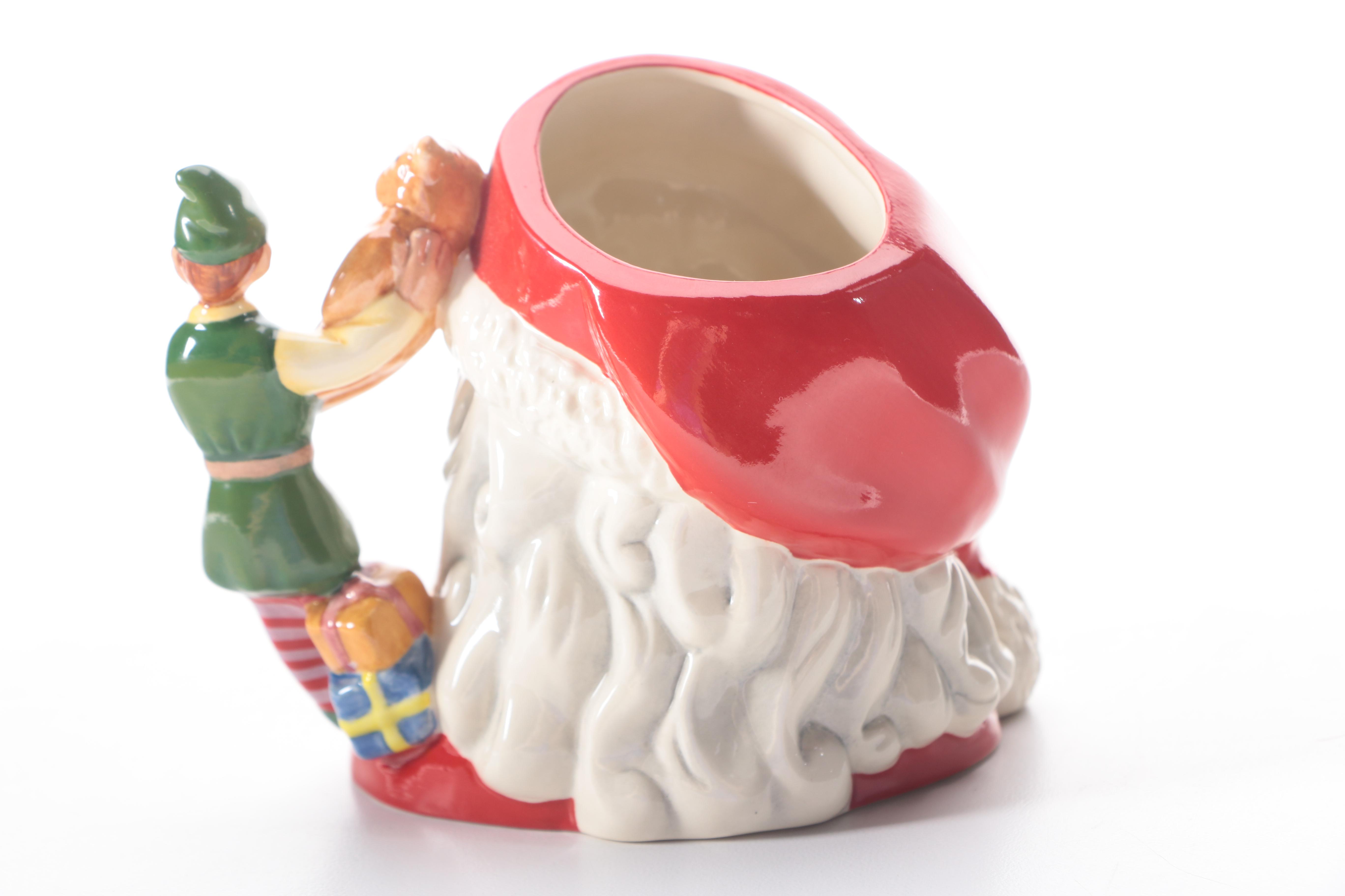 Royal Doulton Santa Claus Figural Mugs