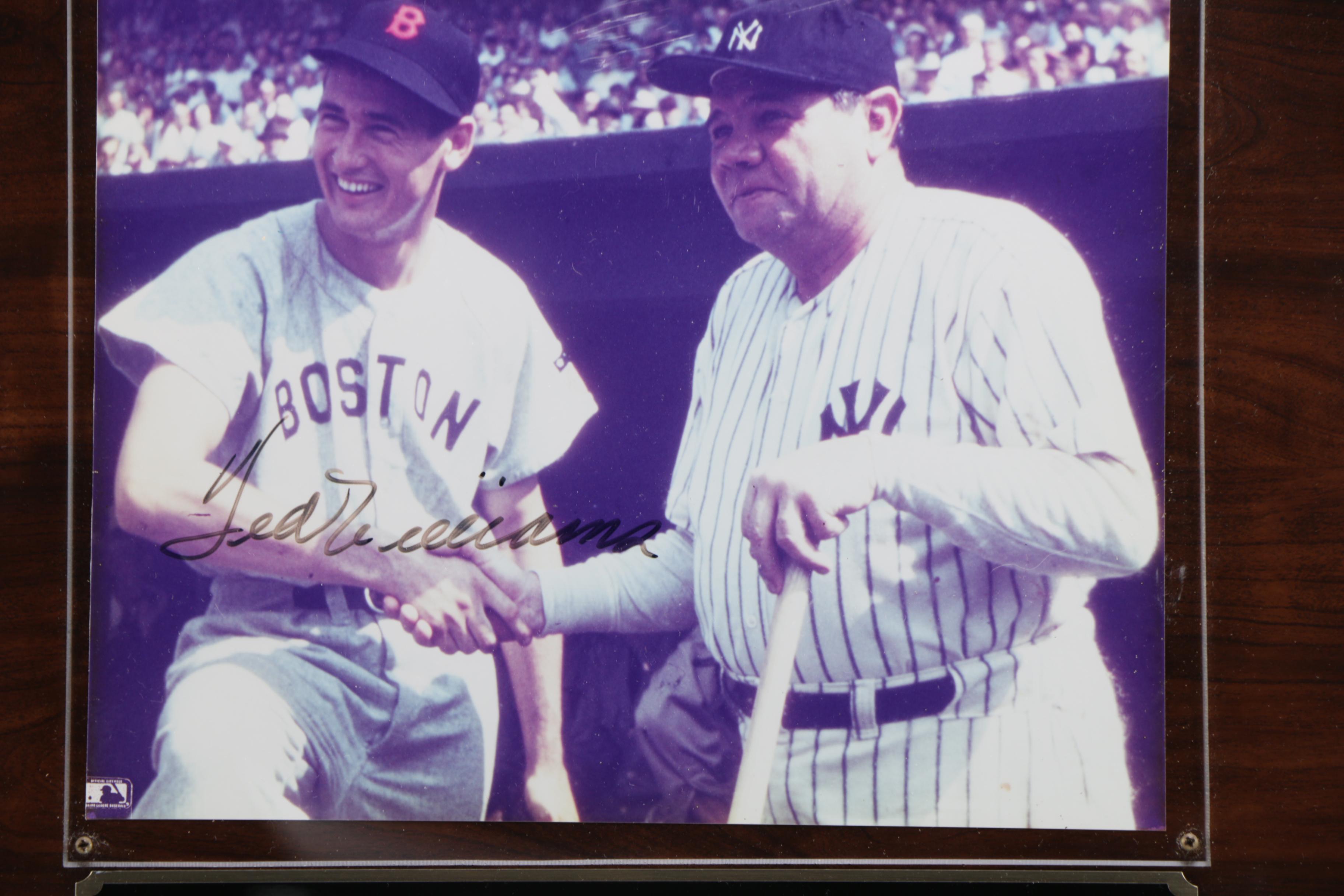 Ted Williams Signed Photograph