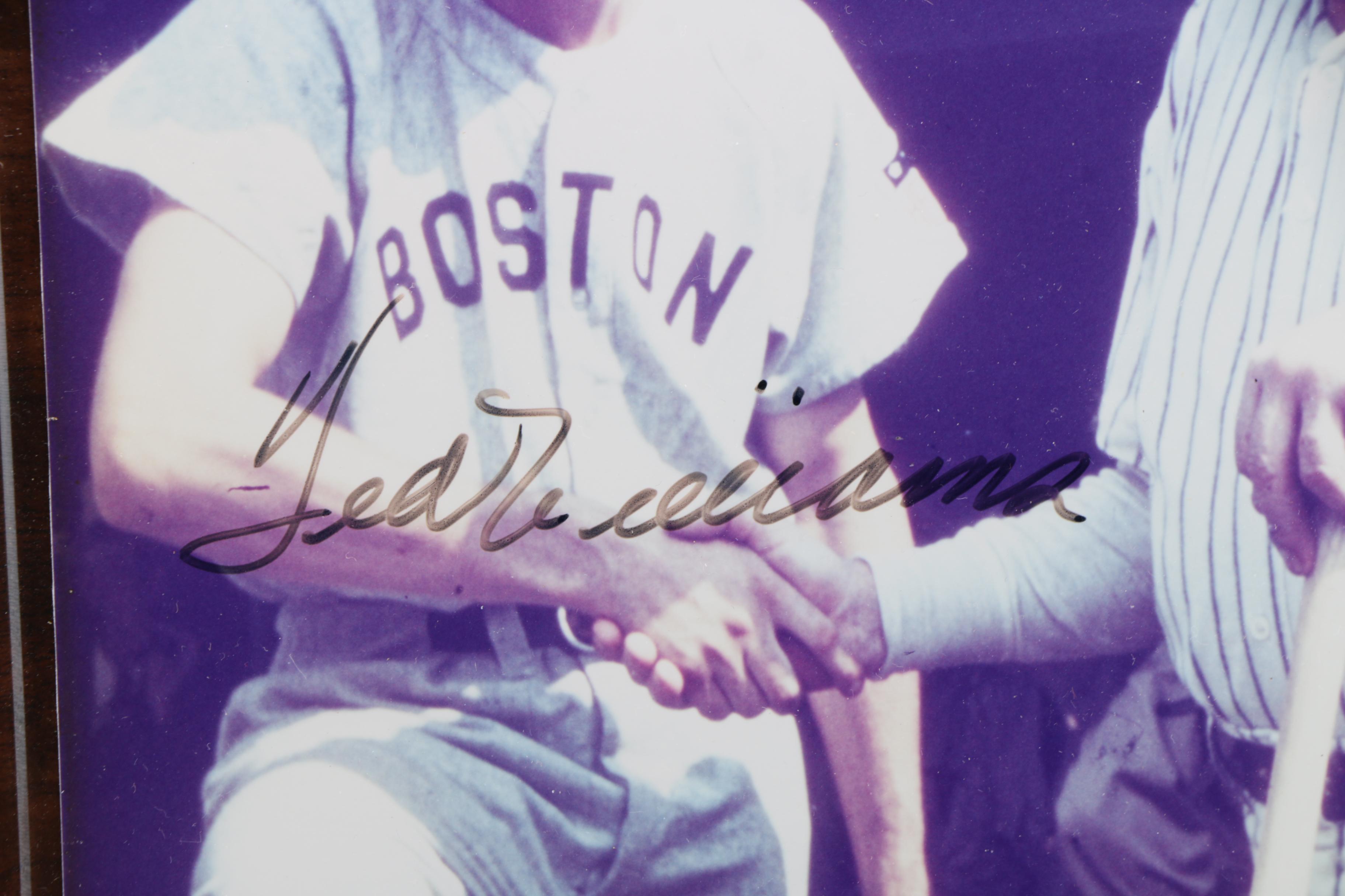 Ted Williams Signed Photograph