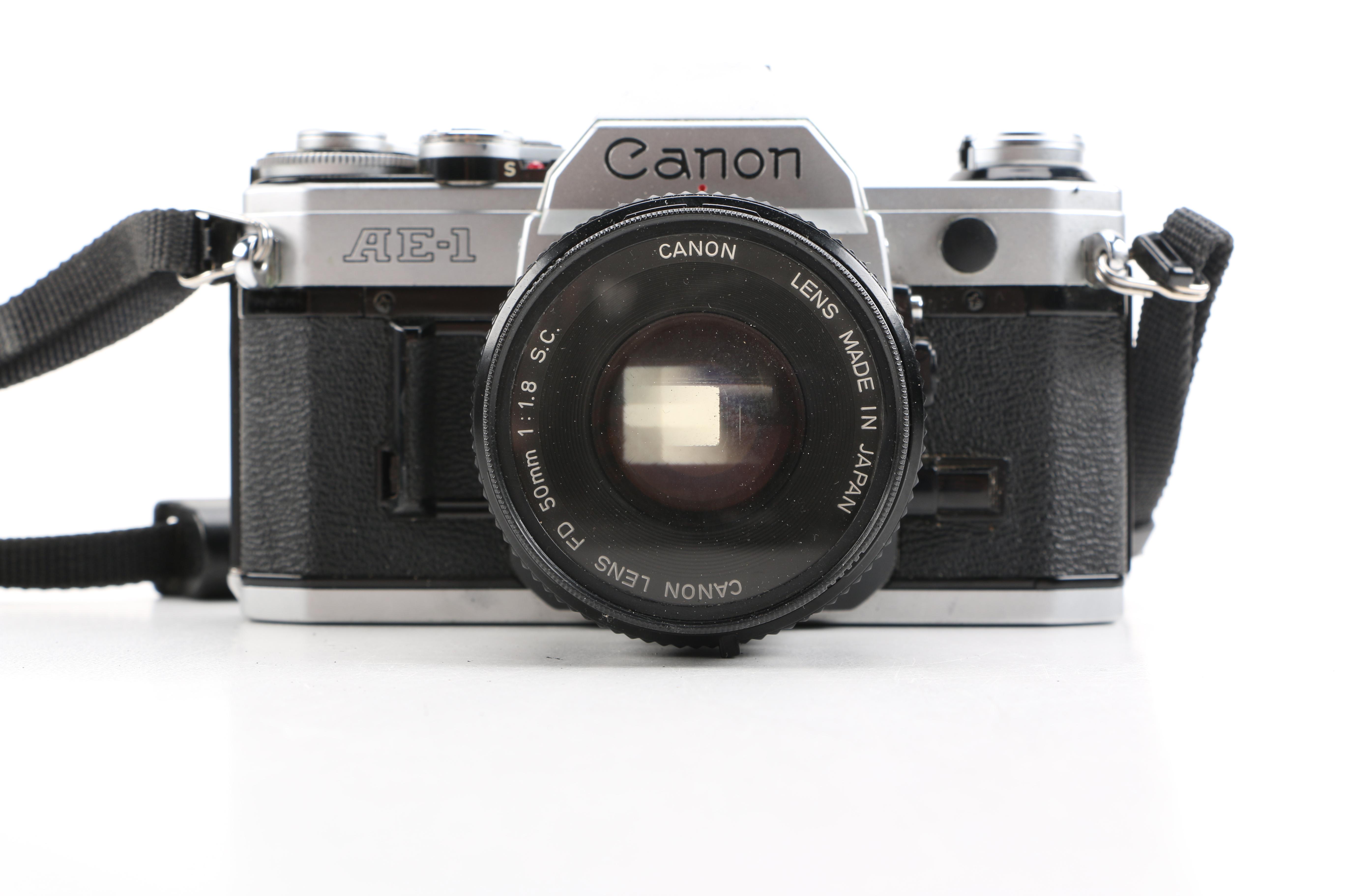 Canon DSLR Camera with Bag and Accessories