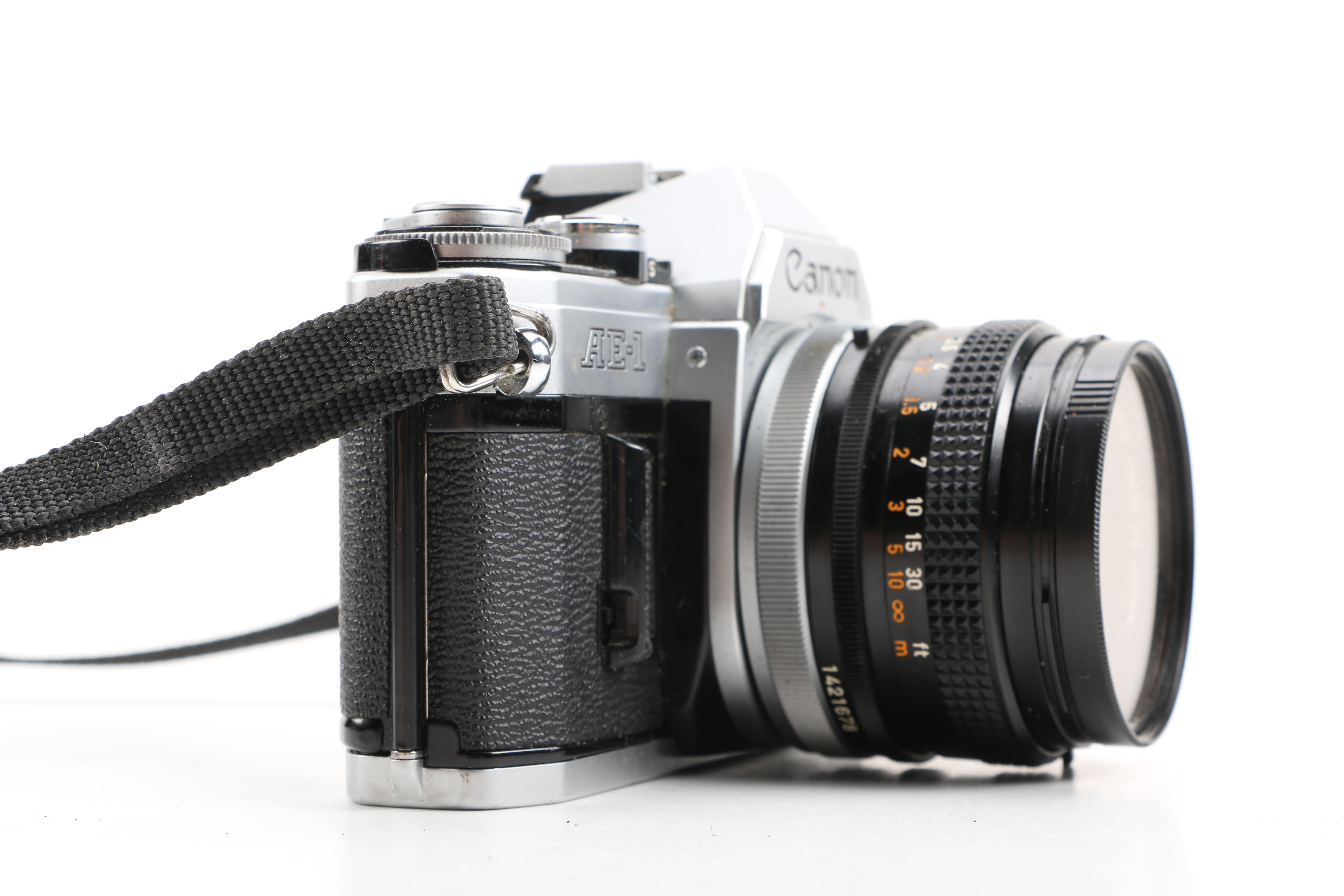 Canon DSLR Camera with Bag and Accessories