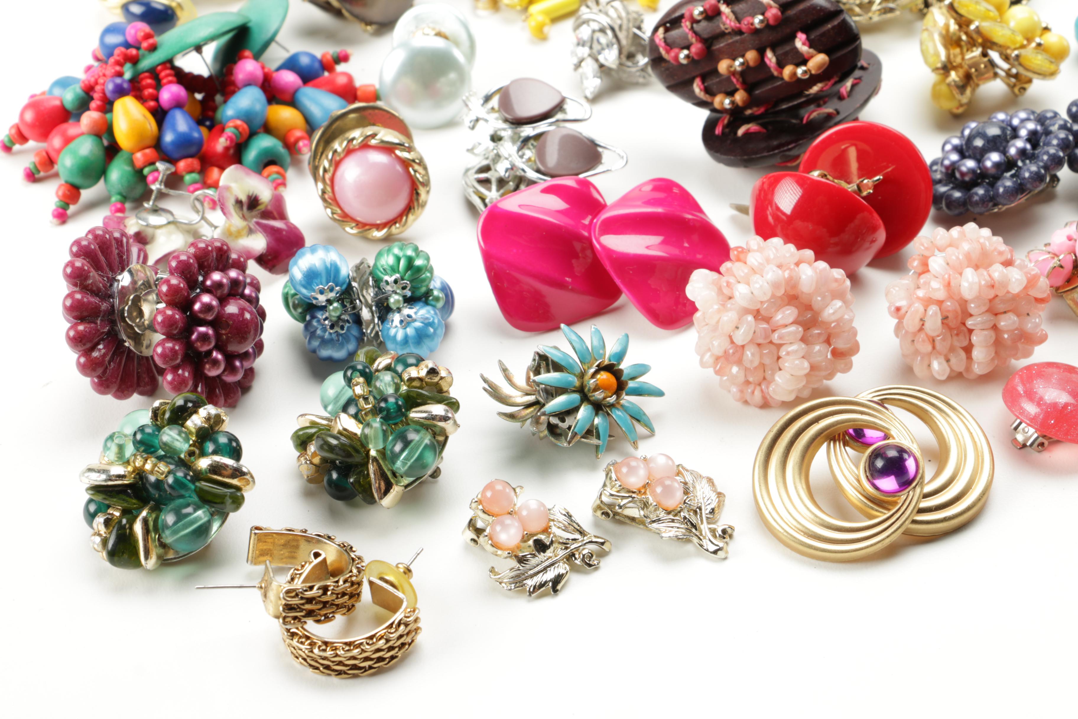Large Selection of Costume Jewelry