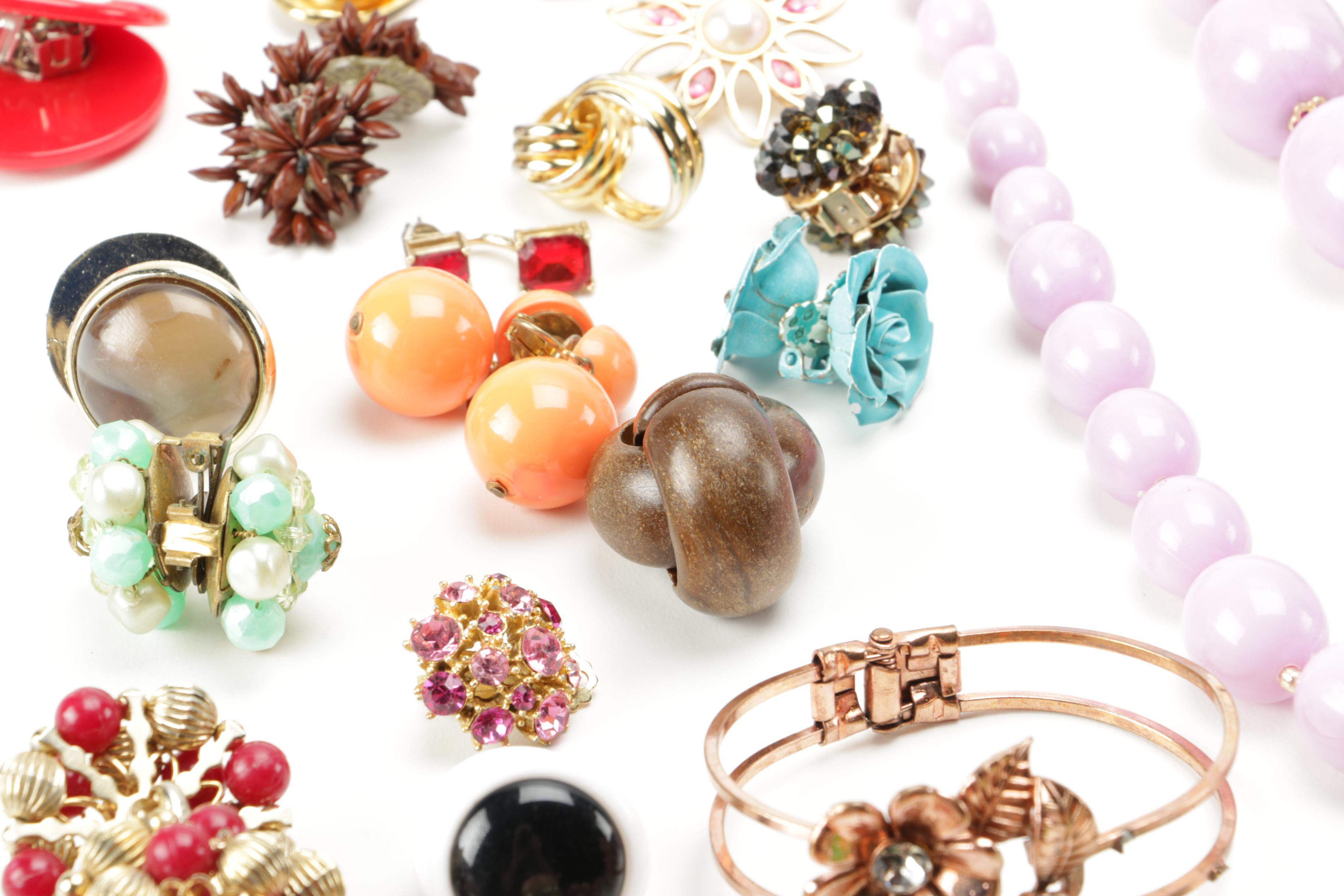 Large Selection of Costume Jewelry