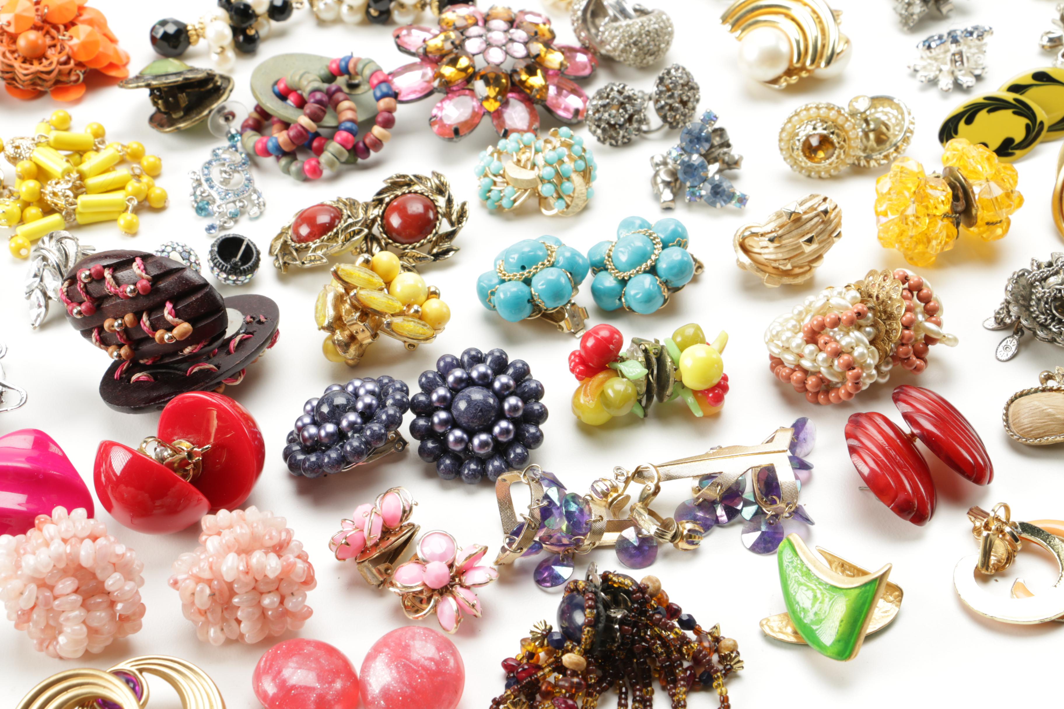 Large Selection of Costume Jewelry